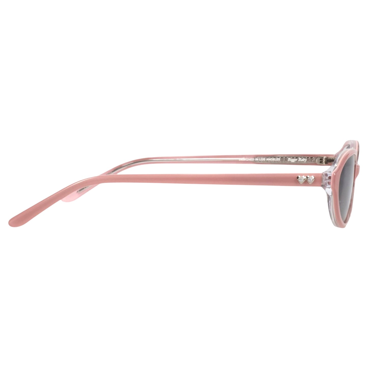 BIGGER BABY / LAYERED PINK & BLACK LENS
