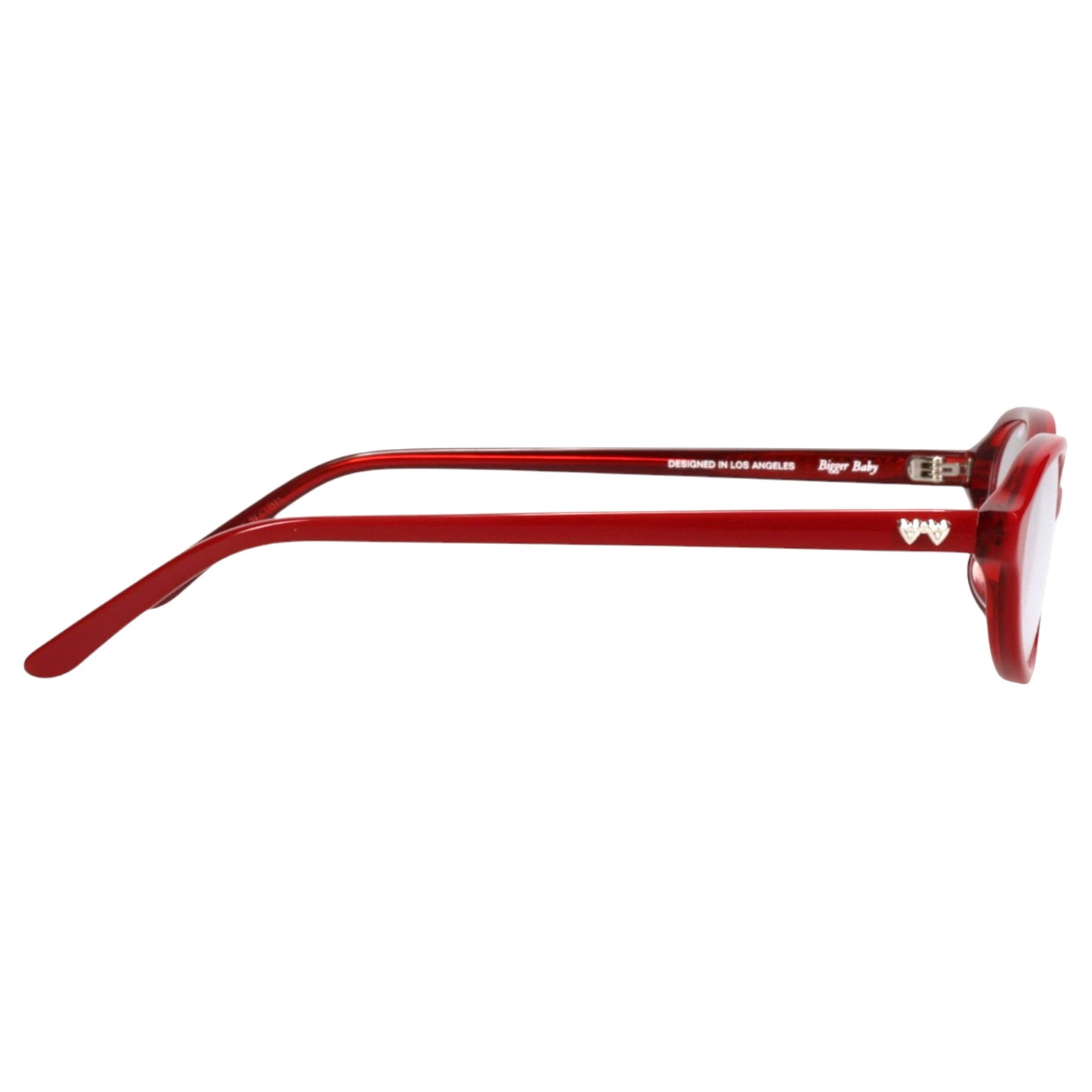 BIGGER BABY / LAYERED RED & CLEAR LENS