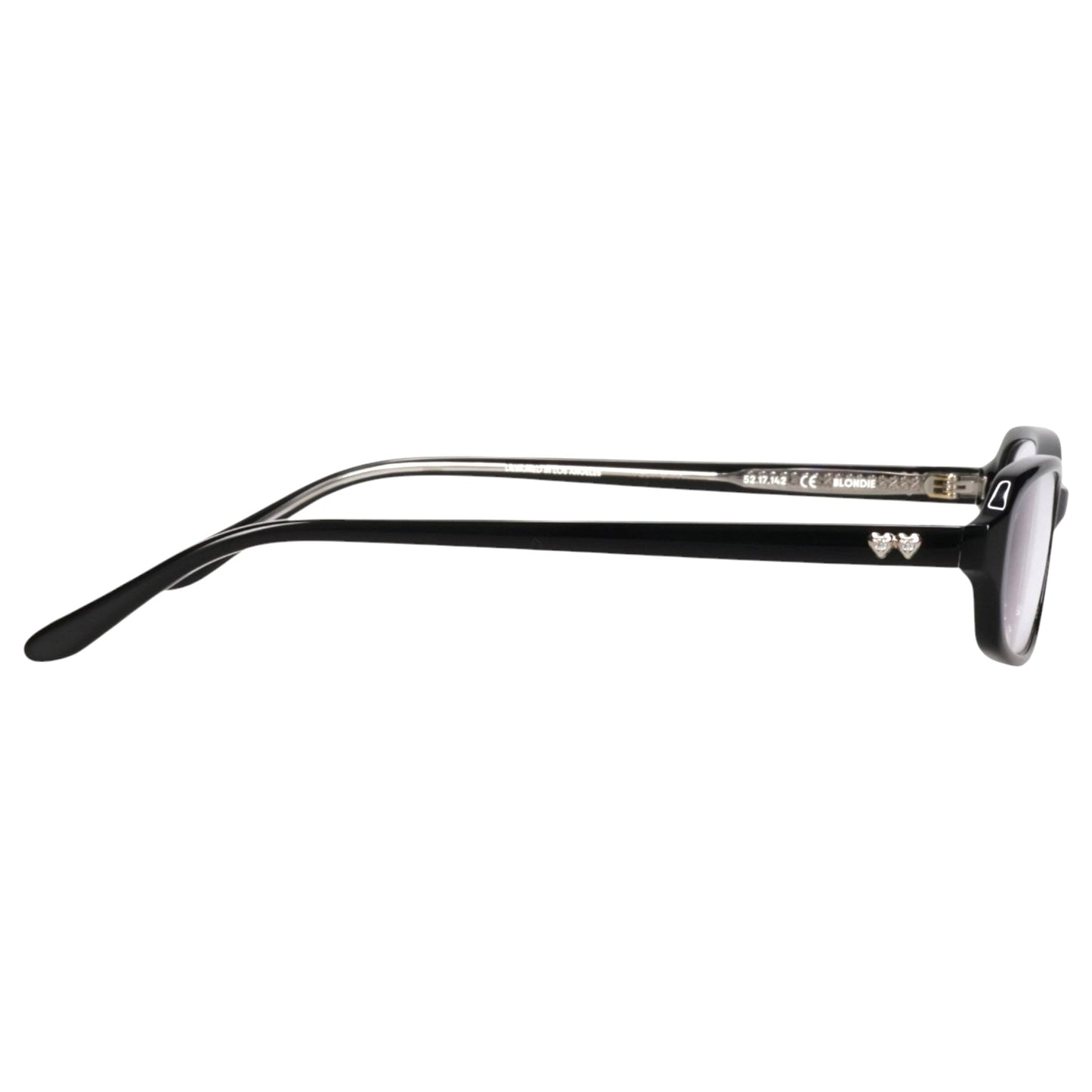 BLONDIE / BLACK & CLEAR LENS