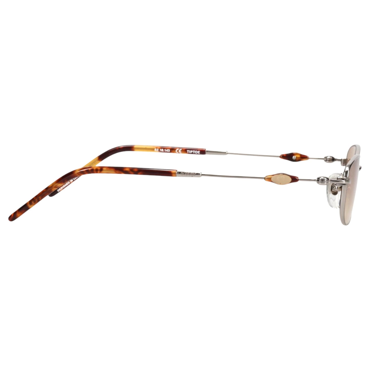 TIPTOE / SILVER TORTOISE & BROWN GRADIENT