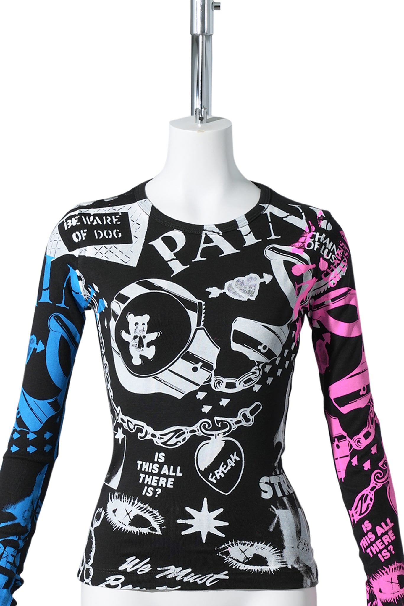 DIVINE LONG SLEEVE SHIRT / BLACK