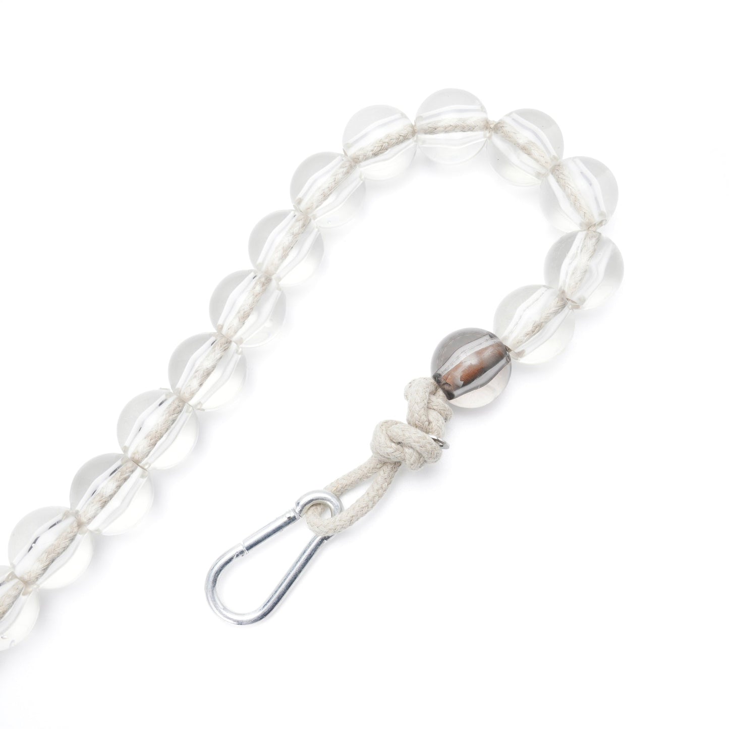 PEARLRACK SYNTHETIC PEARLS / BLS830:TRANSPARENT/GREY