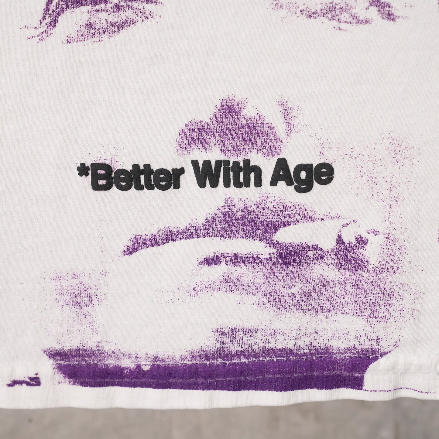 SWEET NOTHING ALL OVER PRINT TEE / WHITE