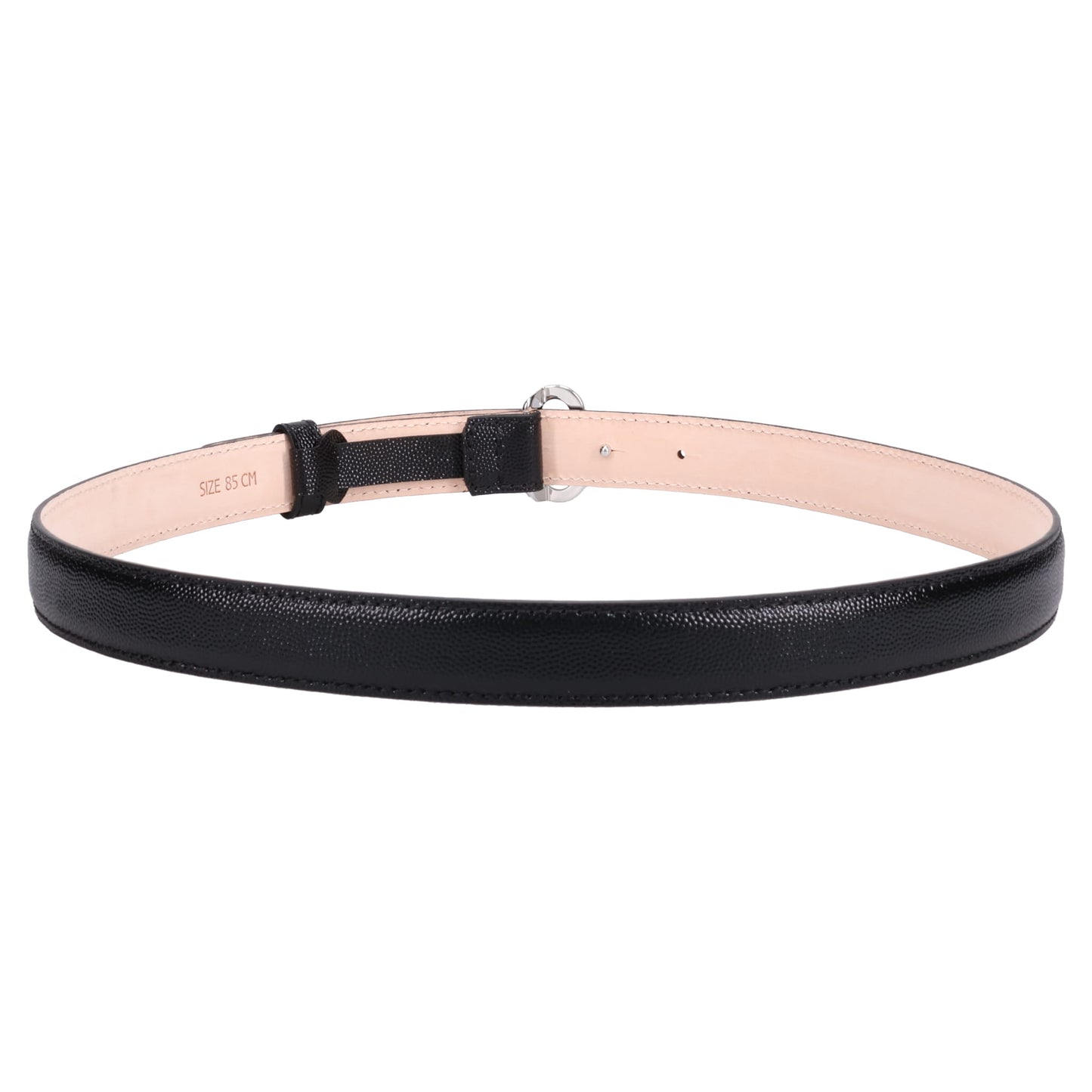 WOMENS SMALL CC BELT / CSB750:BLACK/SILVER