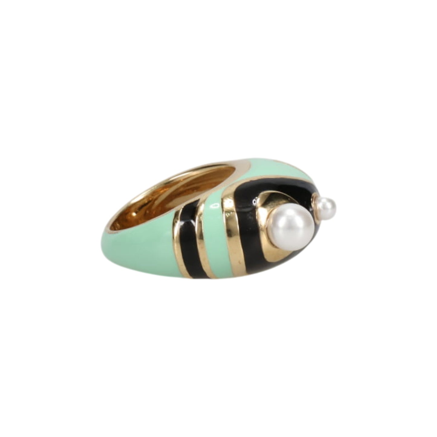FROG RING / CSB571:BLACK/MINT