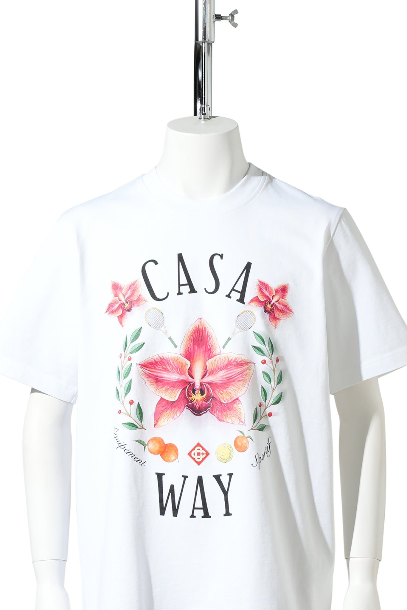 CASA WAY ORCHID CLASSIC T-SHIRT / CSB058:CASA WAY ORCHID