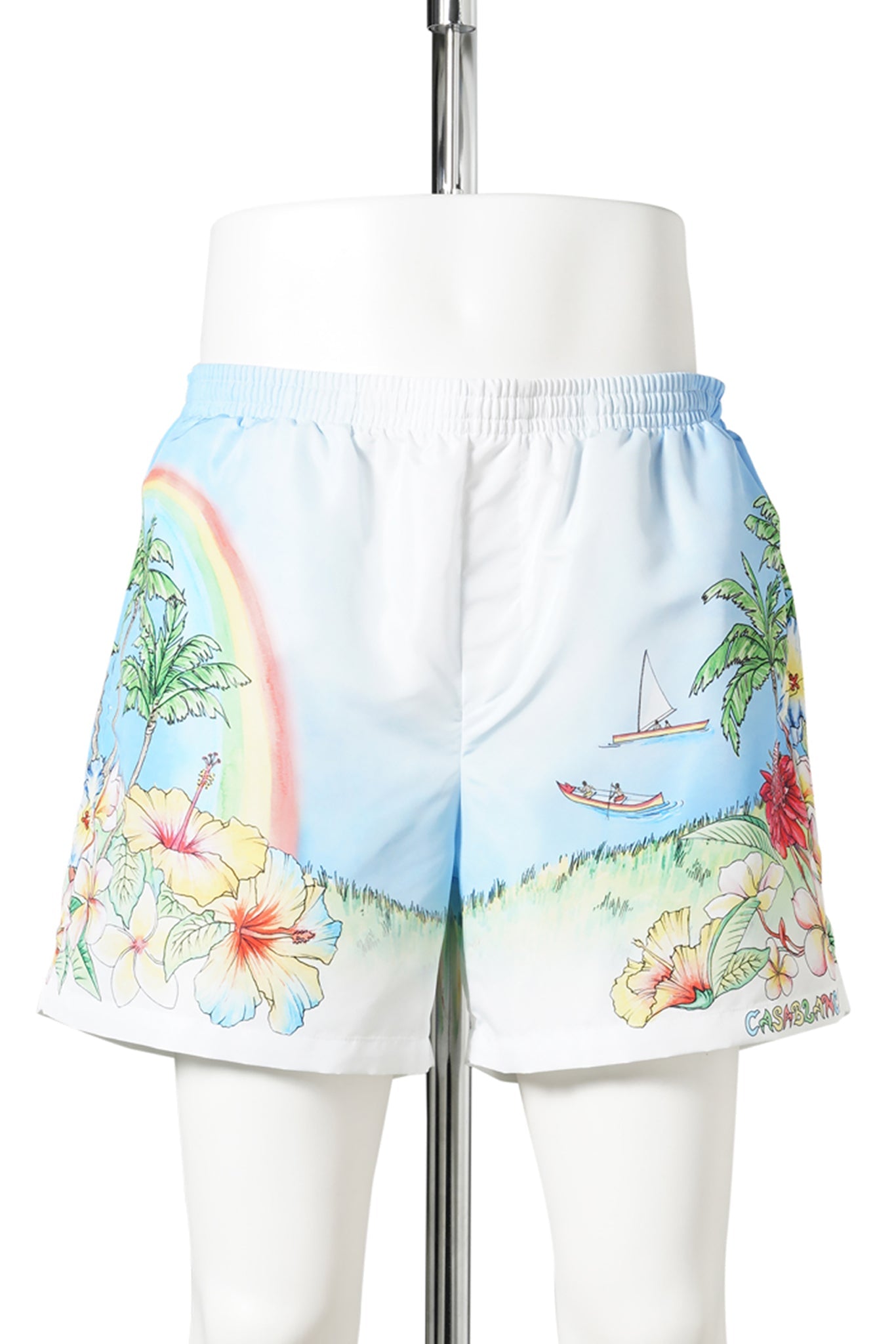 ALOHA PRINTED SWIM SHORTS / CSB021:ALOHA