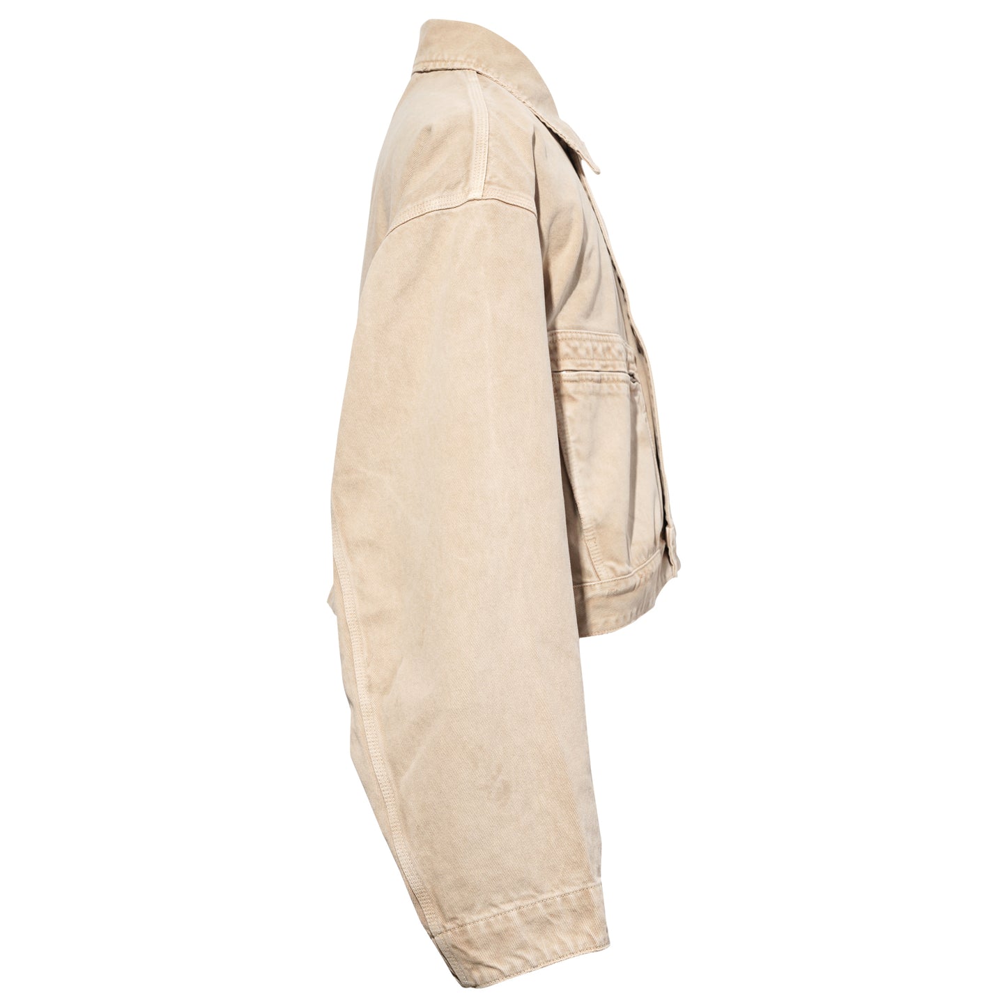 CROPPED WORKWEAR JACKET / 9501:BEIGE
