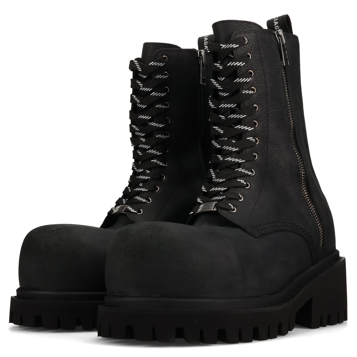 STOMPER BOOTIE ZIP / 1000:BLACK