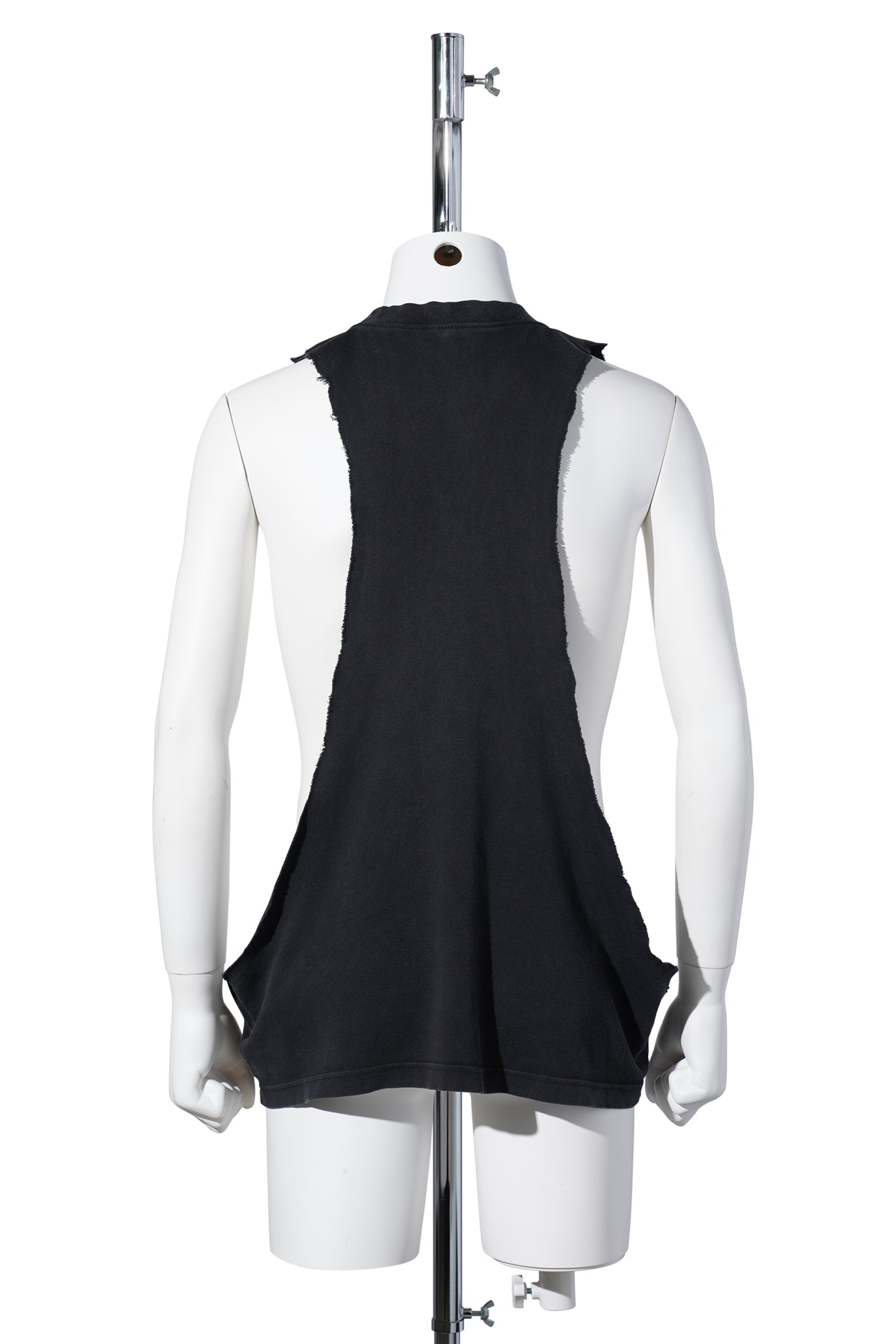 RIPPED TANK TOP / 1041:FADED WASHED BLACK