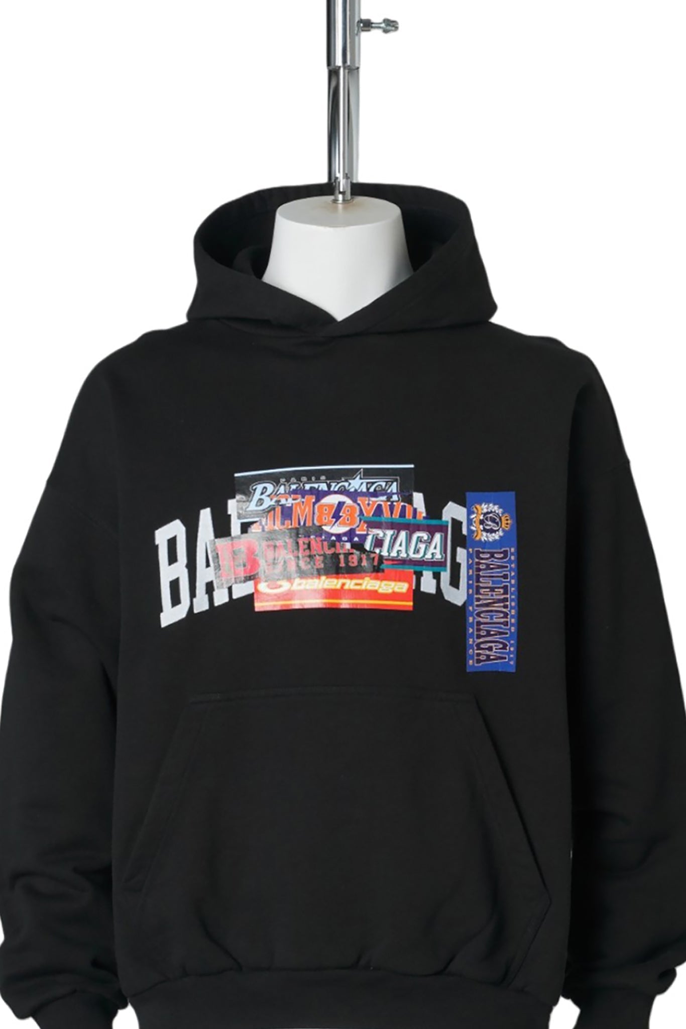 MEDIUM FIT HOODIE / 1000:BLACK