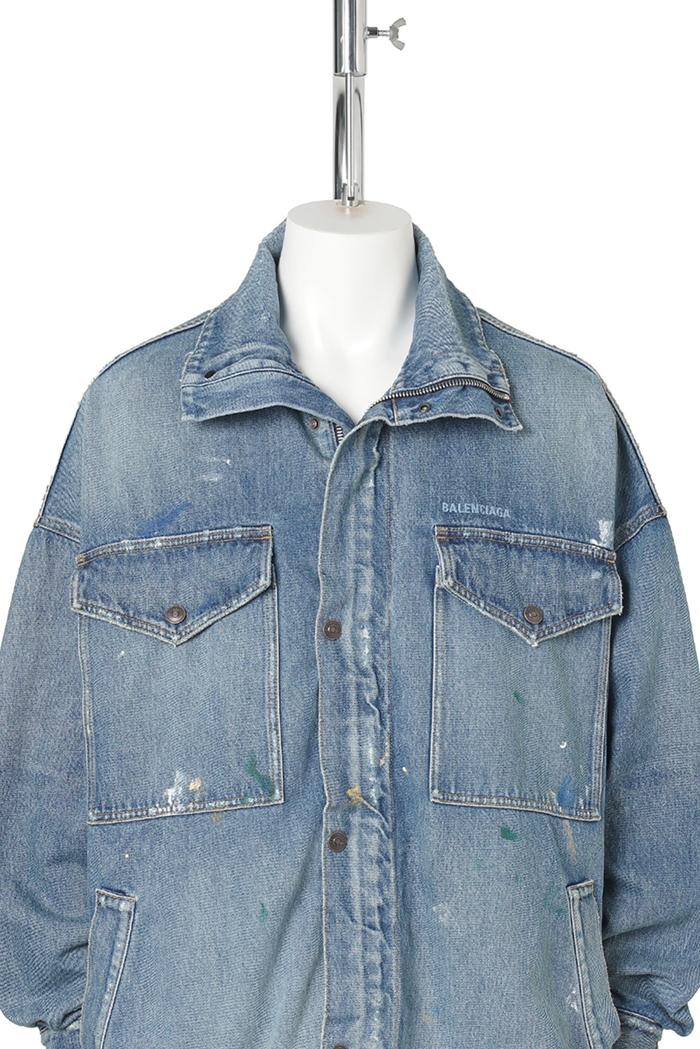 DENIM PARKA / 5760:STAINED BLUE