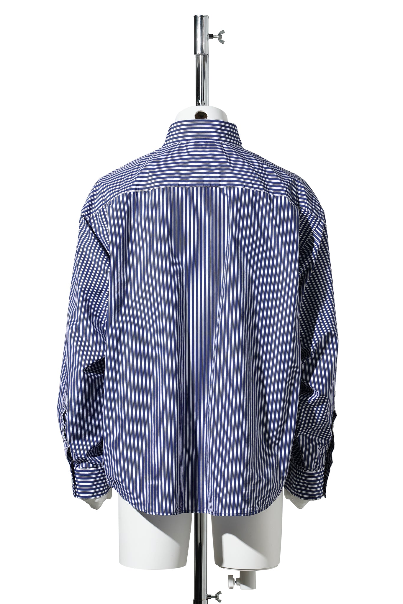 OVERSIZED SHIRT / 8502:NAVY/WHITE