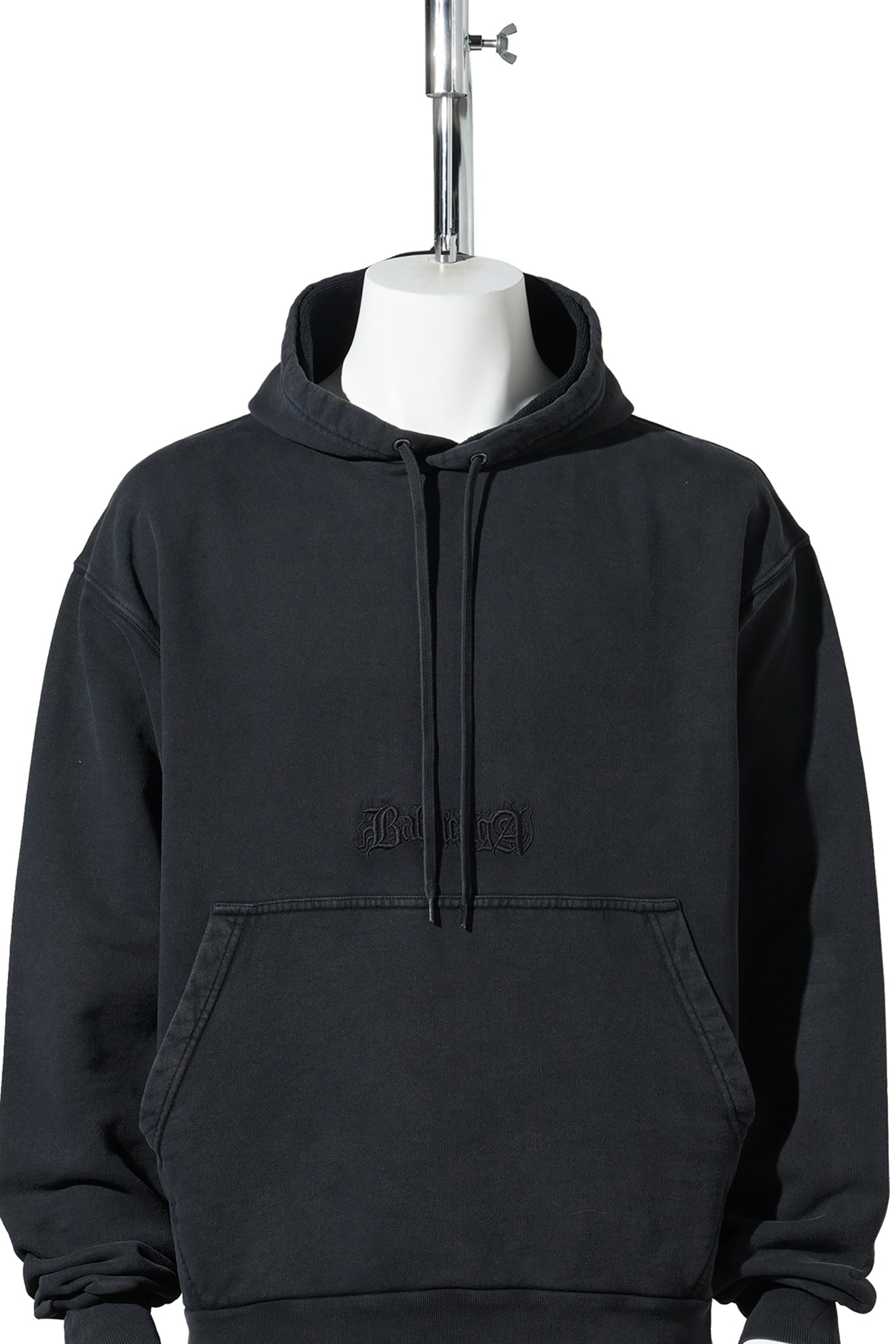 OVERSIZED HOODIE / 1041:FADED WASHED BLACK