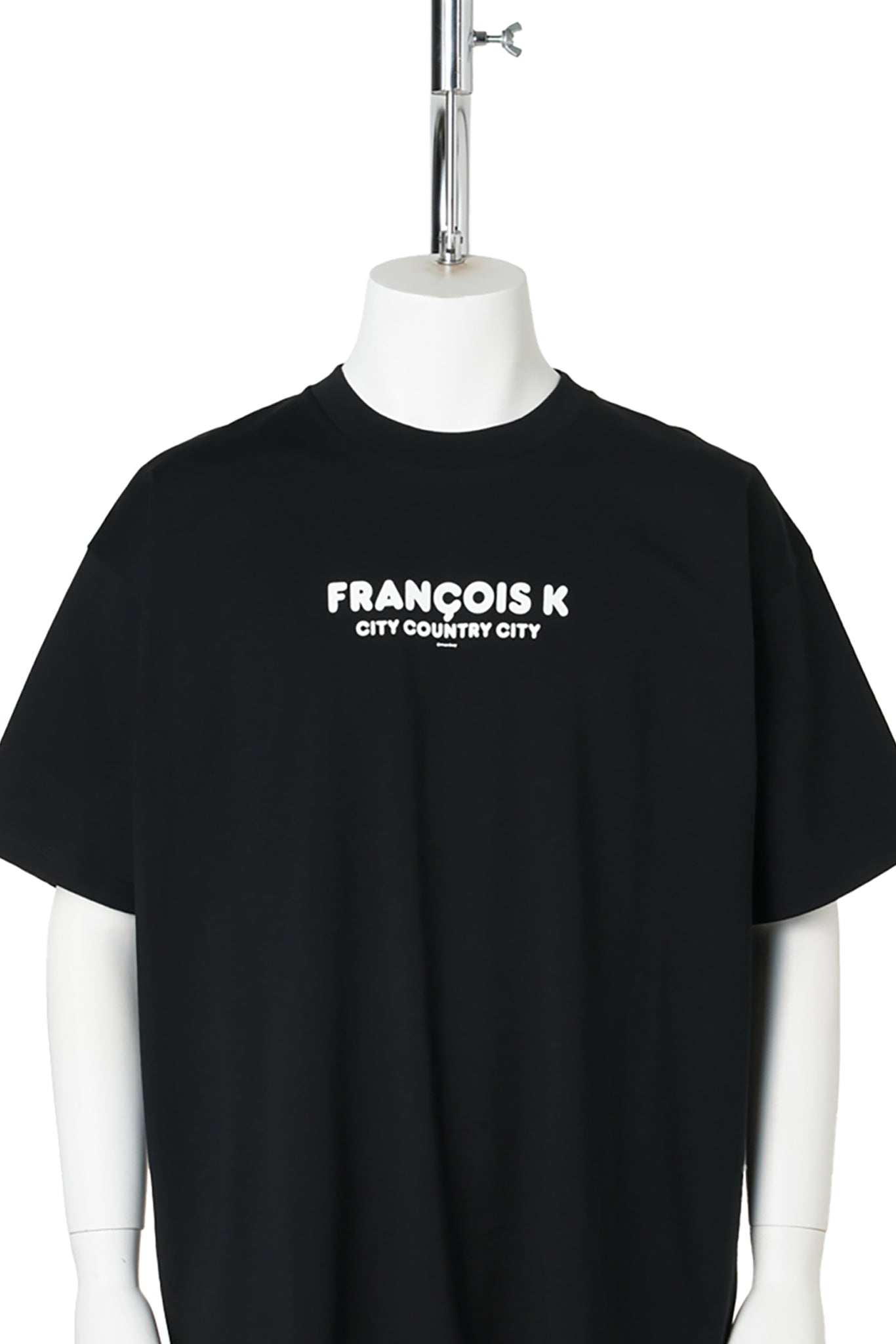 COTTON T-SHIRT_CITY COUNTRY CITY x FRANCOIS K / BLACK
