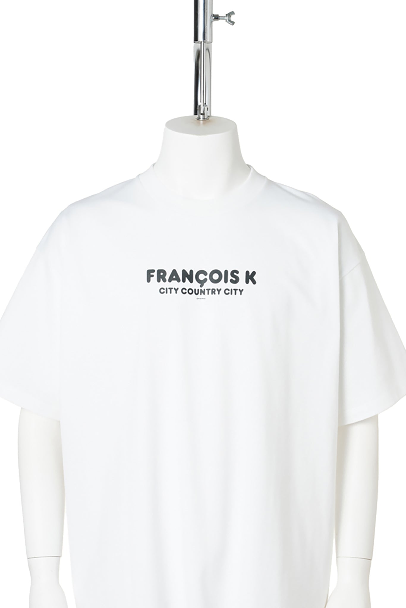 COTTON T-SHIRT_CITY COUNTRY CITY x FRANCOIS K / WHITE