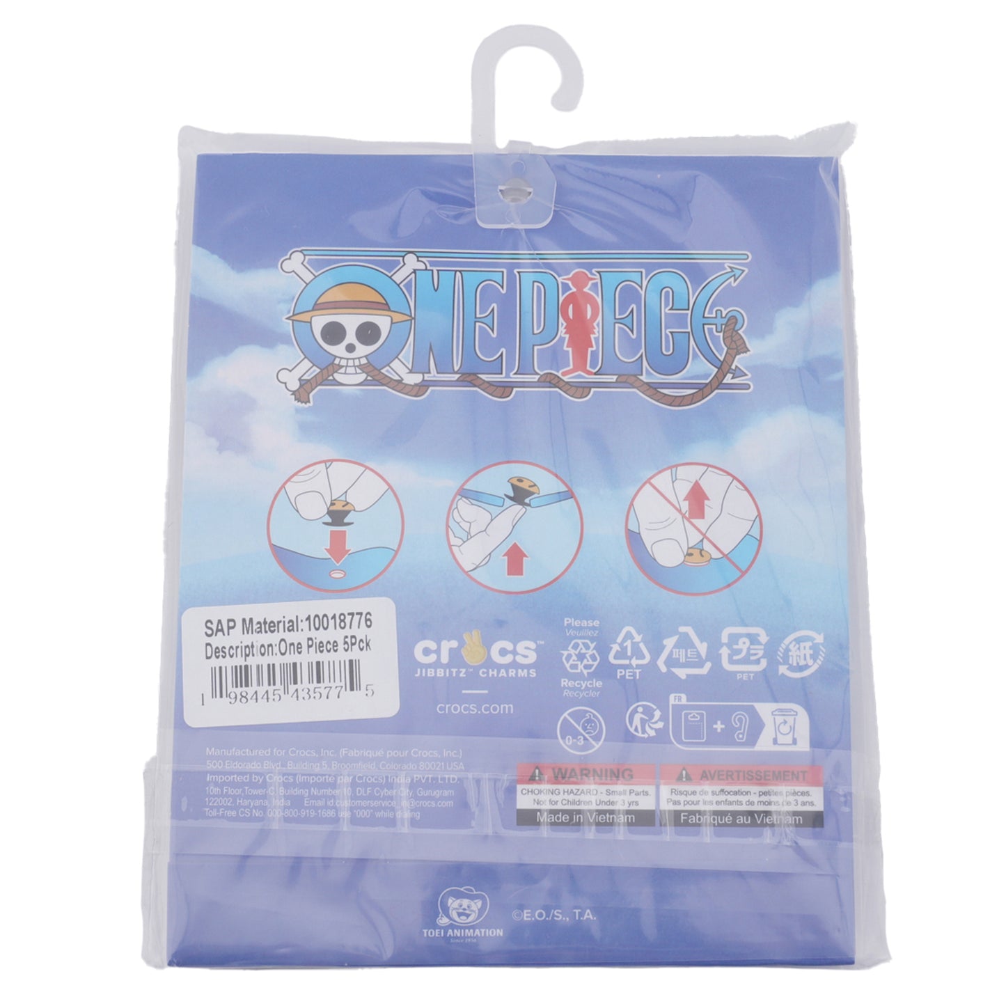 ONE PIECE 5PCK