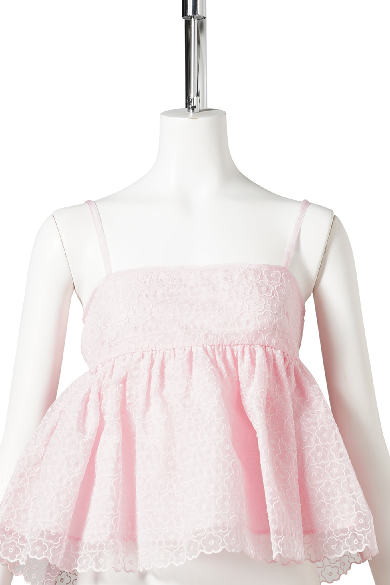 CBSELENA TOP WINDFLOWER EMB / BLUSH PINK