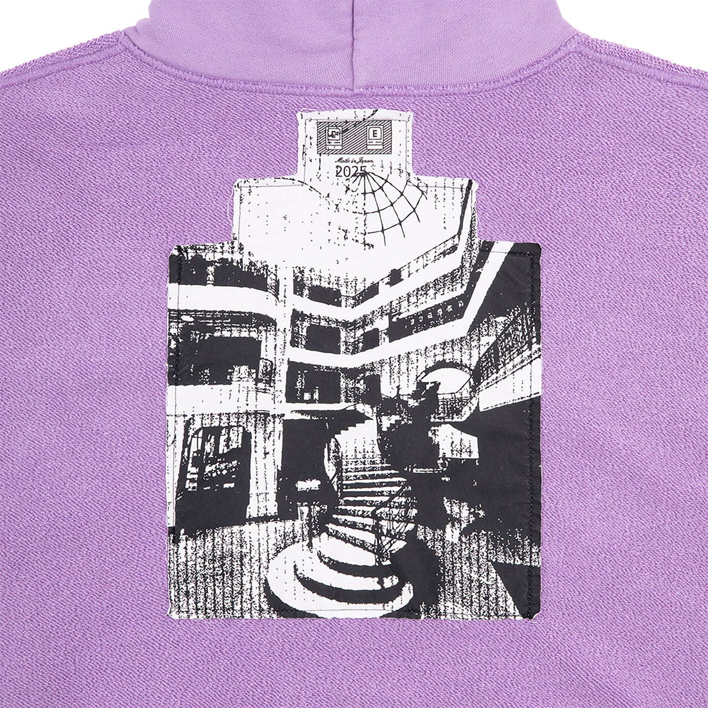 MD LIP READER HOODY / PURPLE