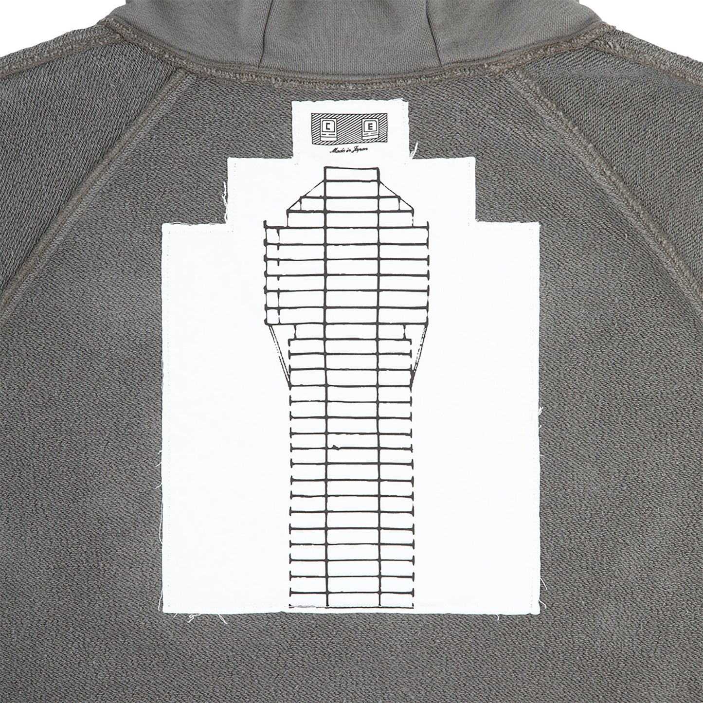 SOLID BIG HEAVY HOODY / KHAKI