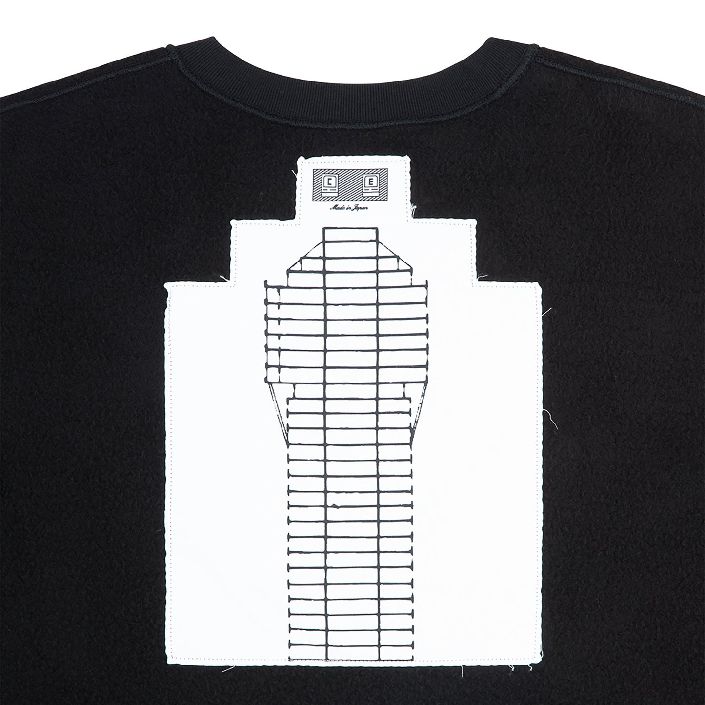 AS CDISC2_1 CREW NECK / BLACK