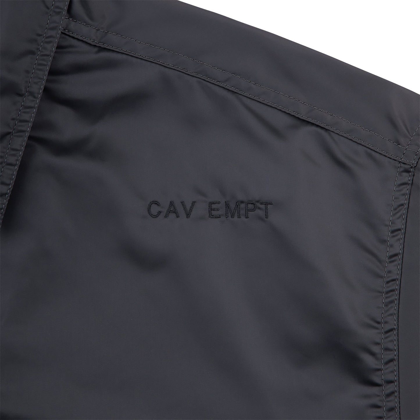 WELT POCKETS PE BIG SHIRT / CHARCOAL