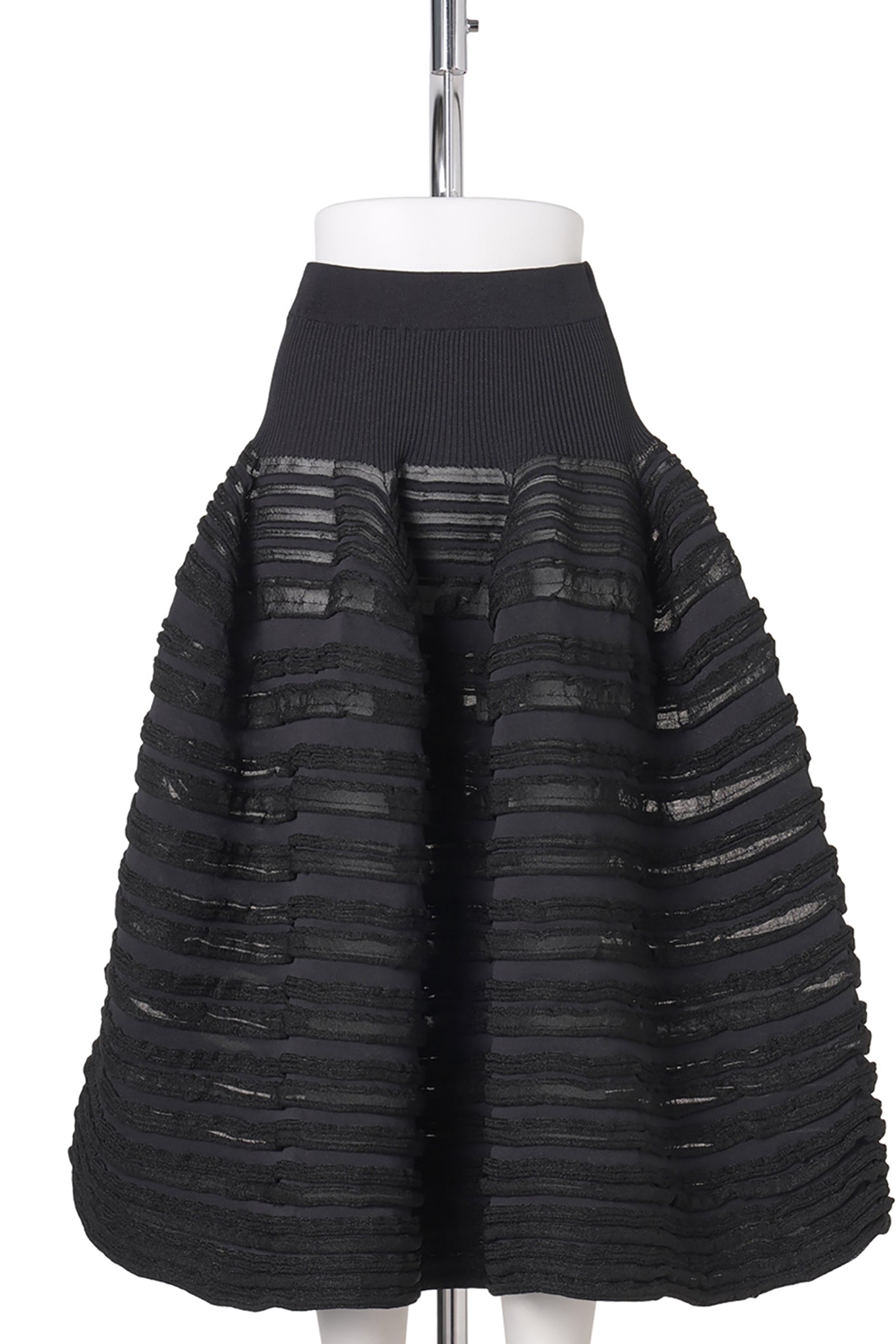 POTTERY SWELL GLITTER-SKIRT / 119K:BLACK