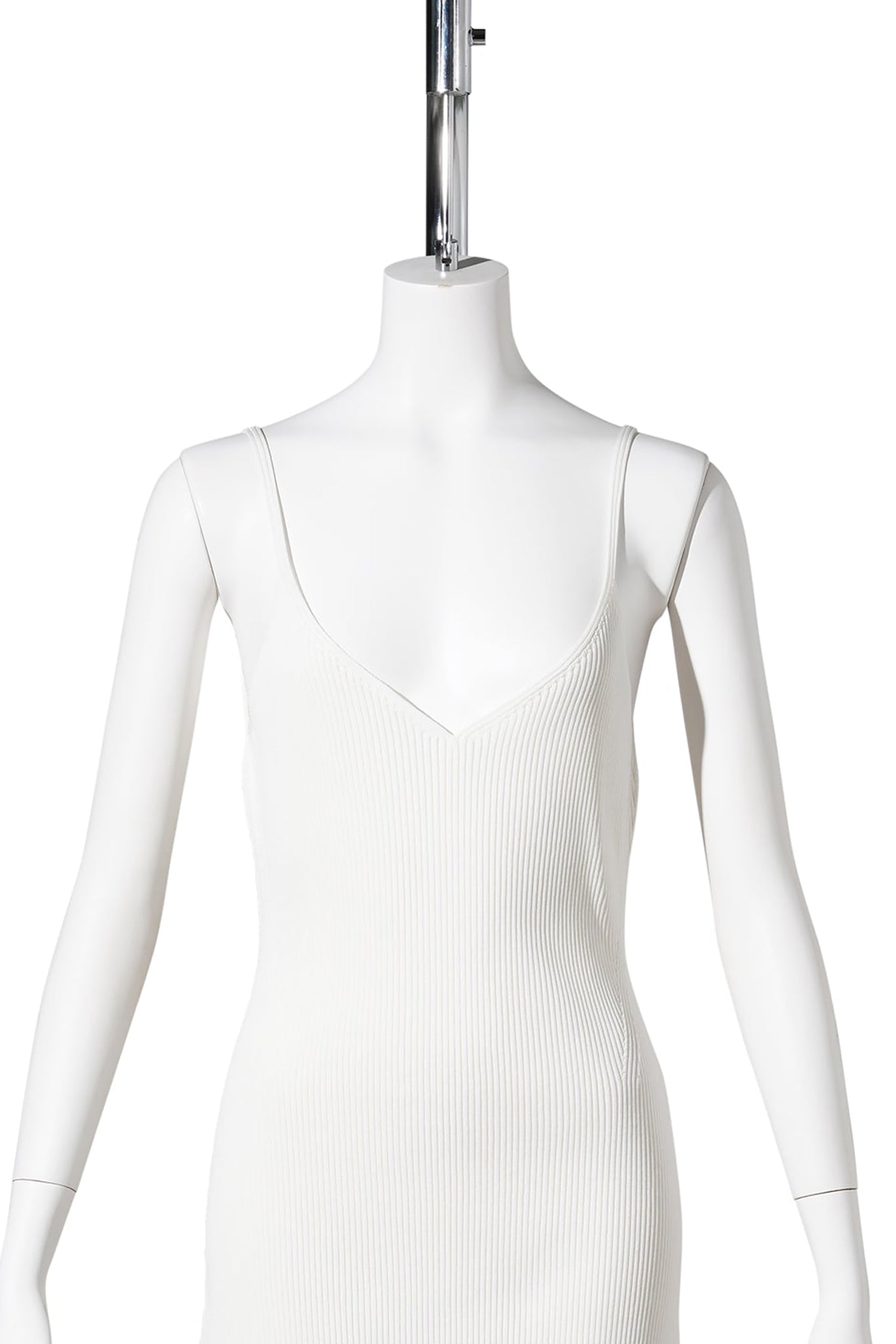 PORTRAIT-CAMISOLE DRESS / WHITE