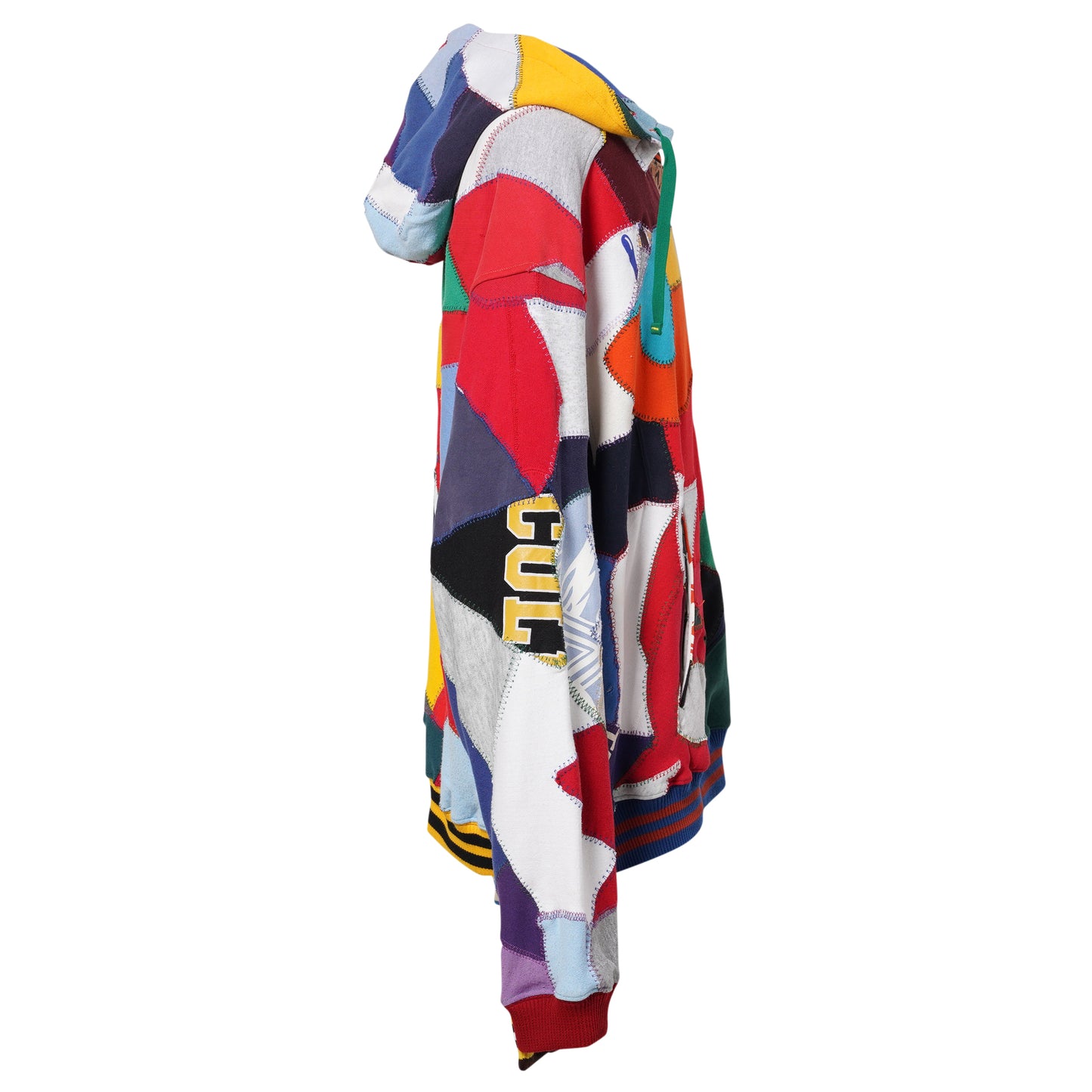 PATCHWORK HOODIE / MULTI