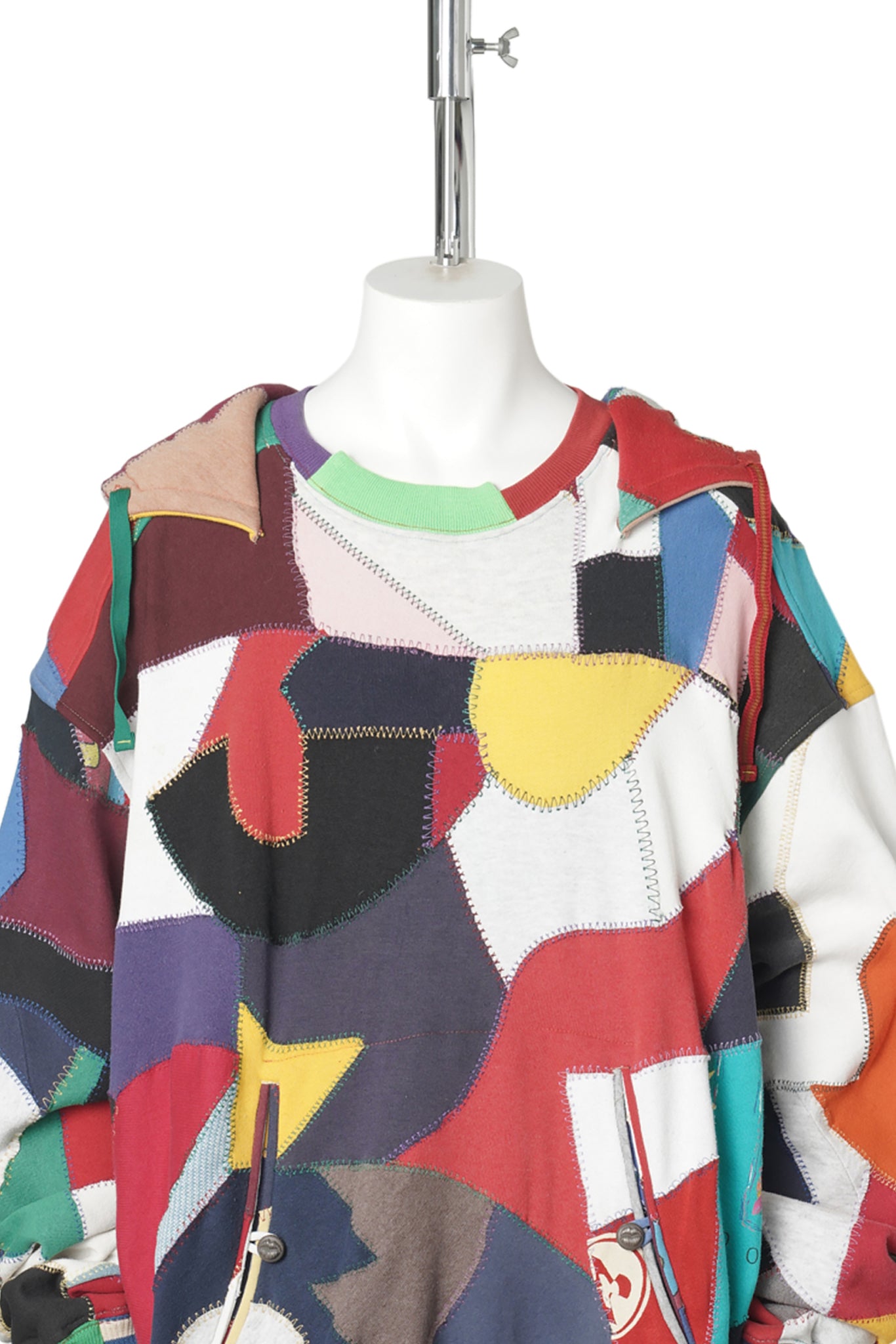 PATCHWORK HOODIE / MULTI