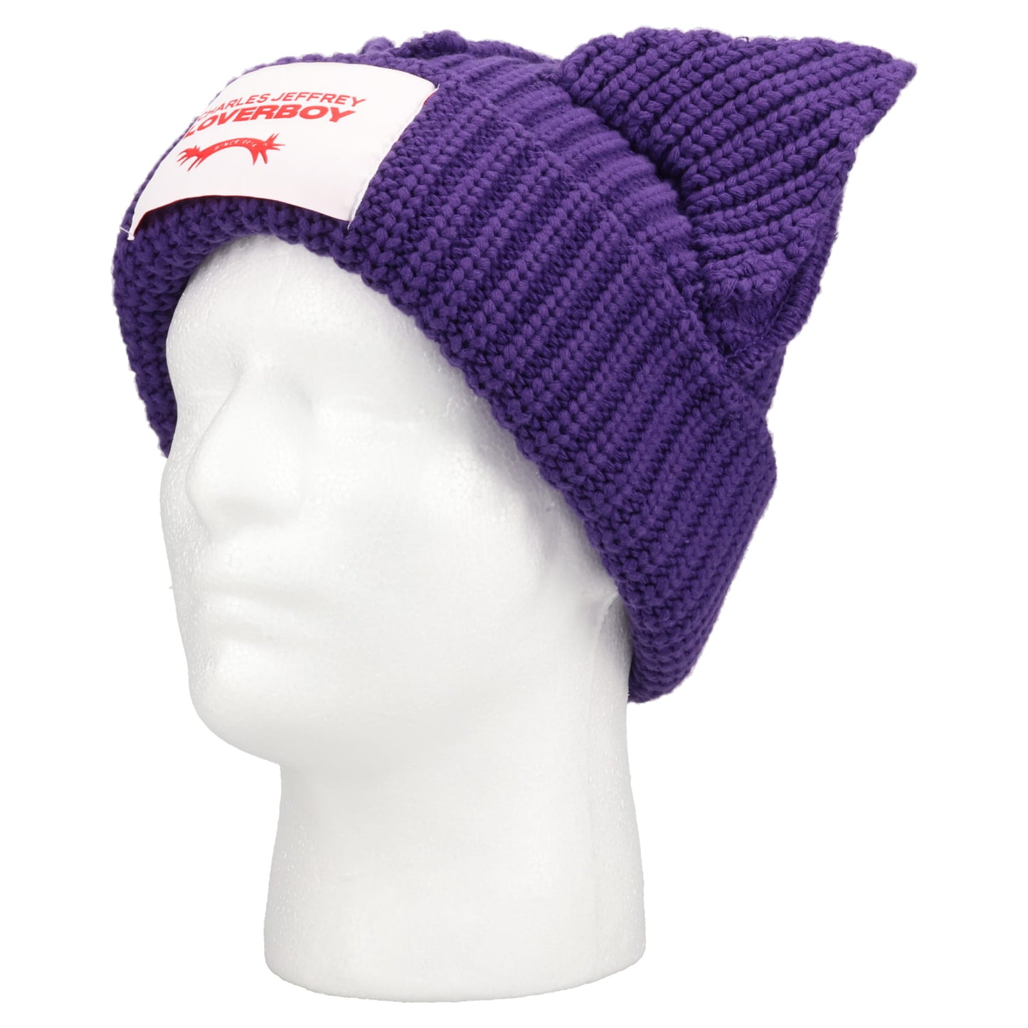 CHUNKY EARS BEANIE / PURPLE