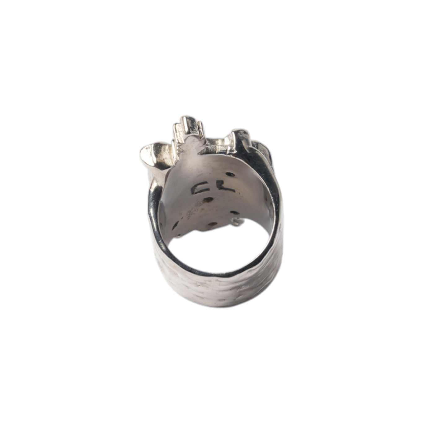 SILVER RAINBOW BOUQUET RING / MULTI