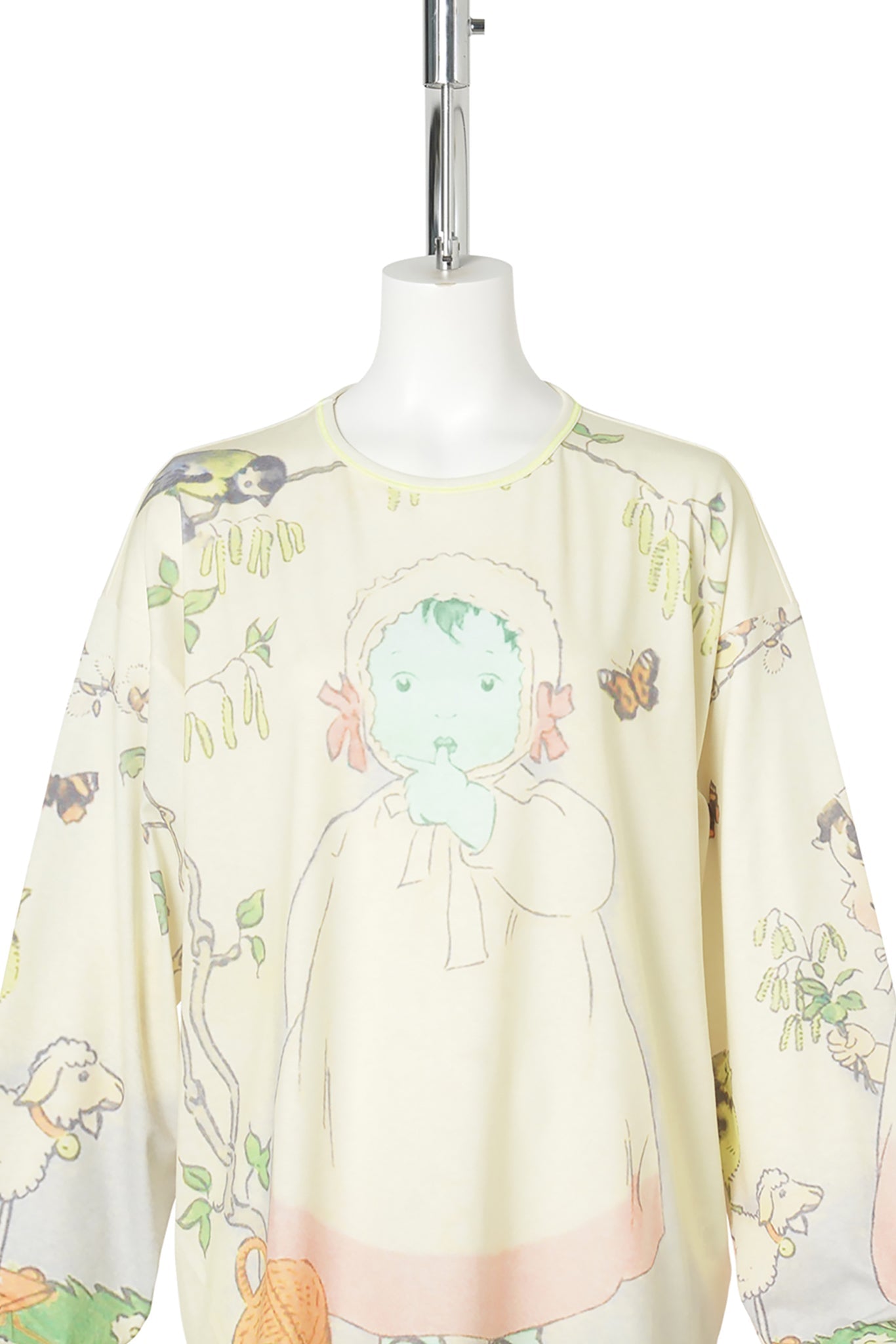WOODLAND BABY OVERSIZED JERSEY TOP / MULTI