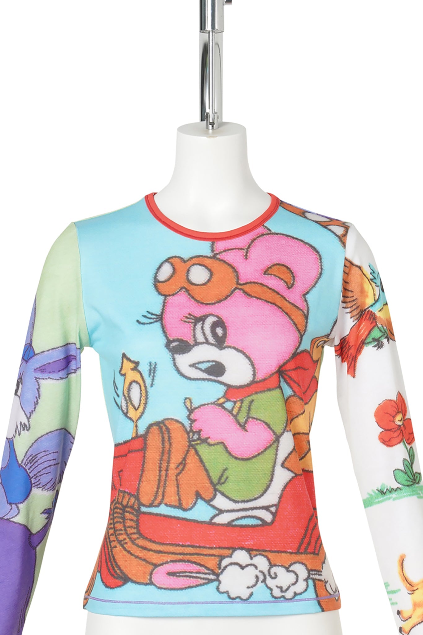 BEEP BEEP FITTED JERSEY TOP / MULTI
