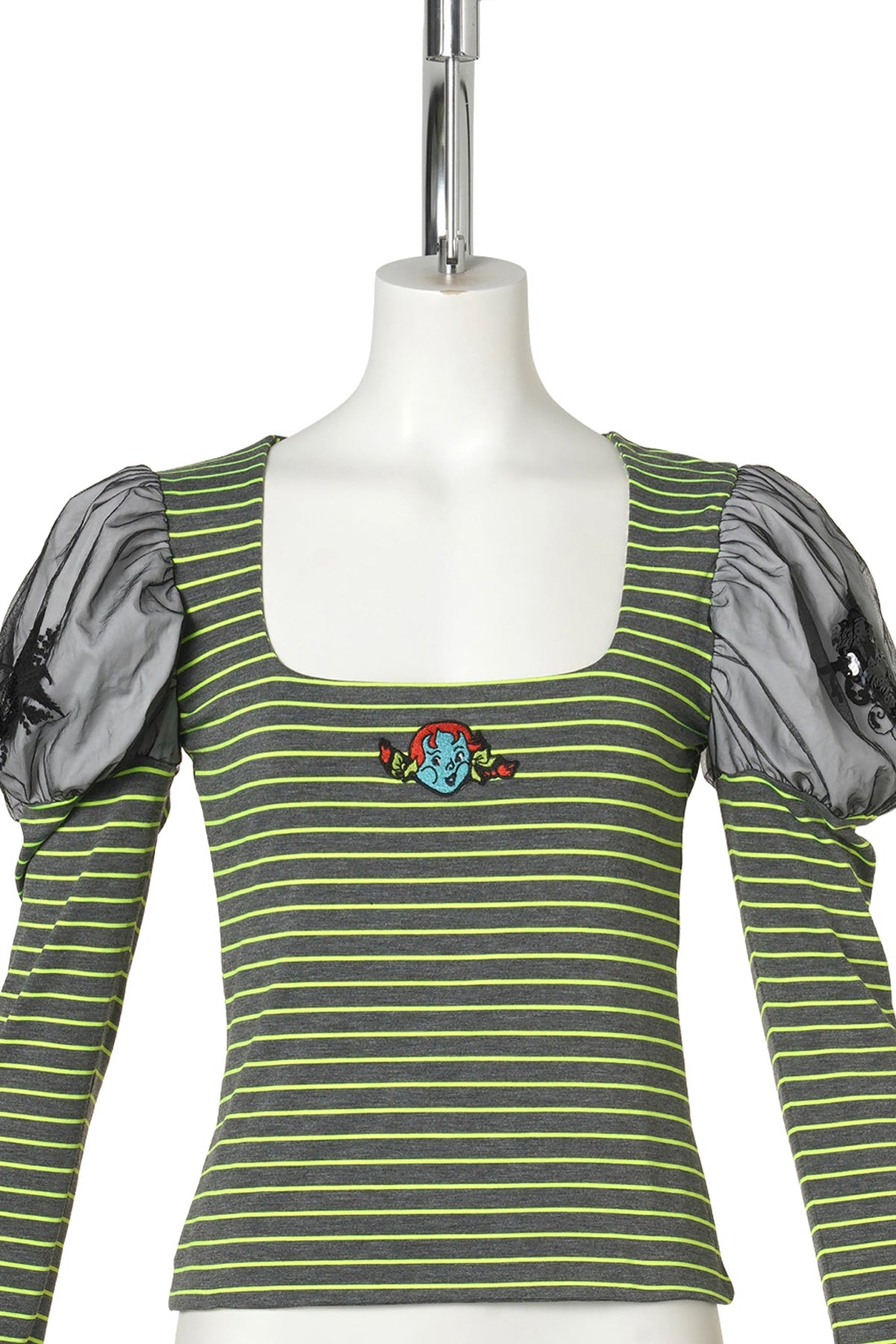 PITCH JERSEY TOP / GREY AND YELLOW
