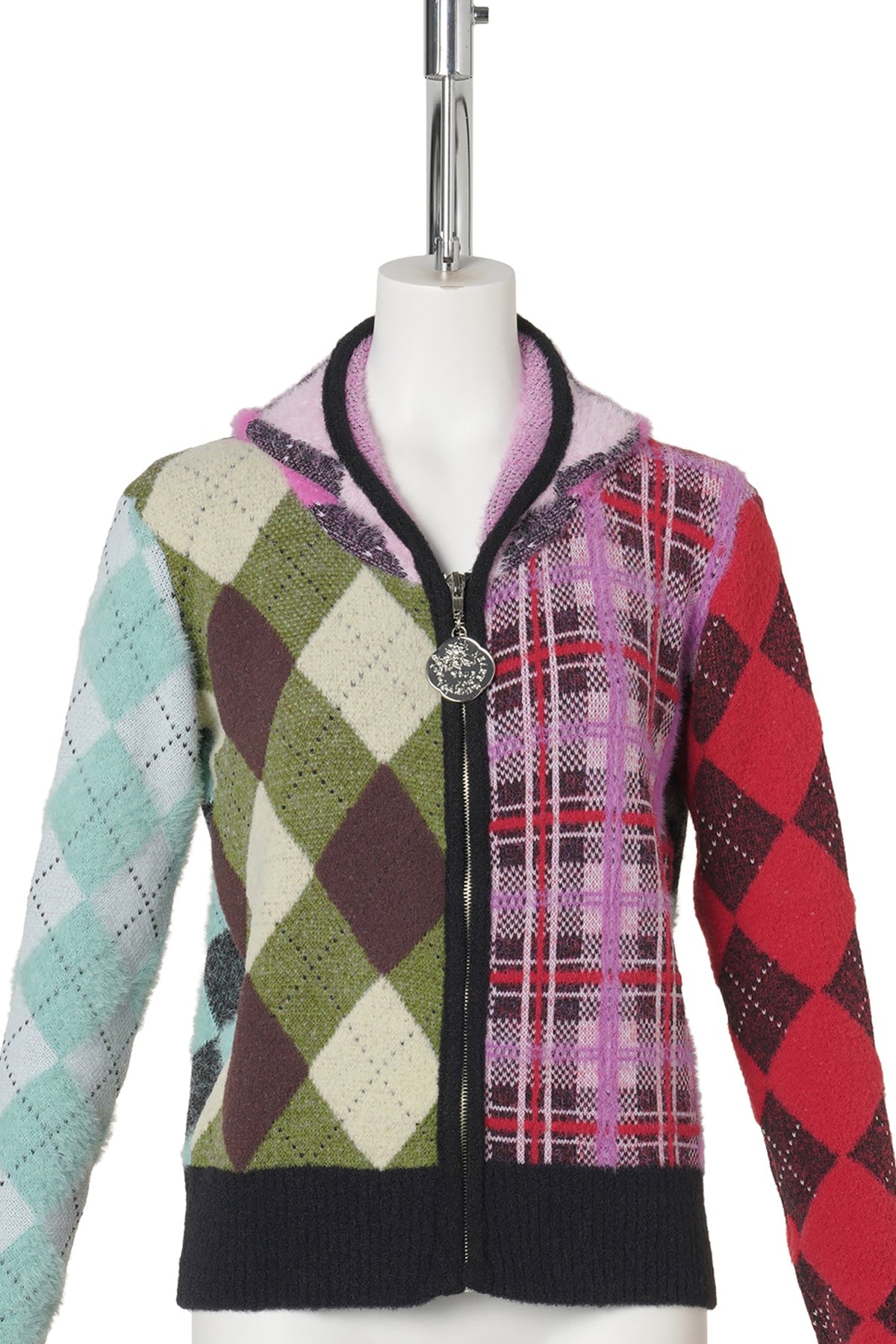 FARRAGO ZIP-UP CARDIGAN / MULTI