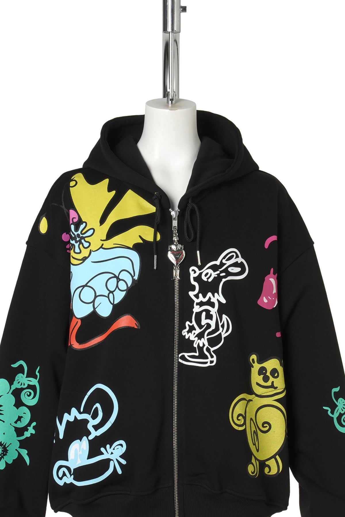 FRIENDS OF CL ZIP HOODIE / MULTI