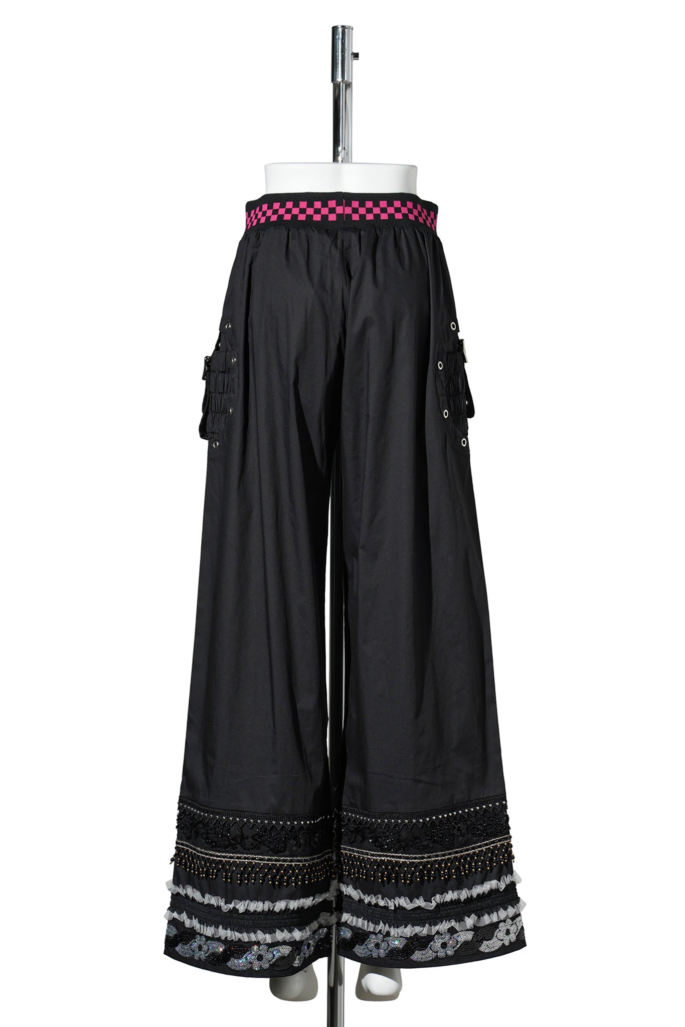 ROUTINE PYJAMA TROUSERS / BLACK