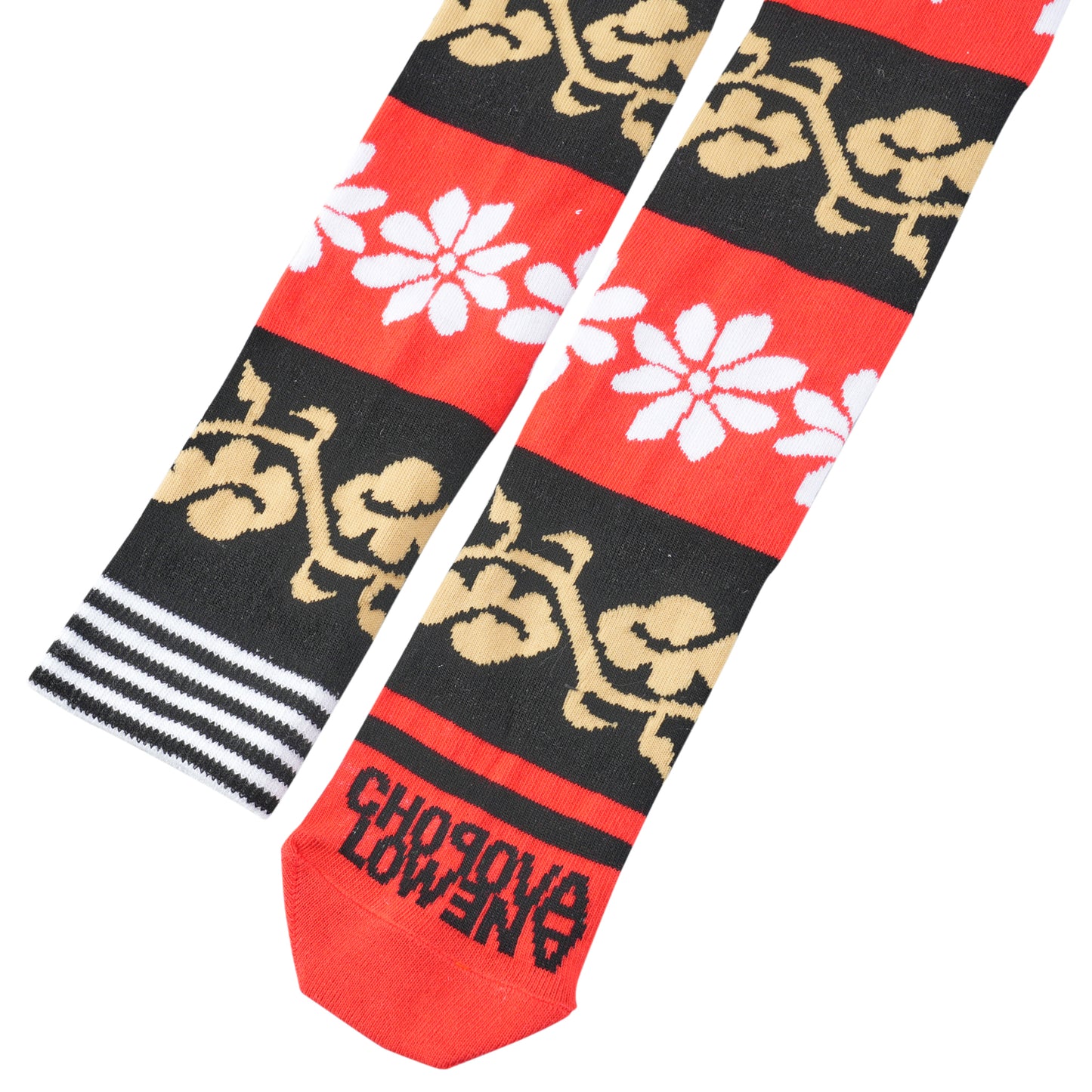 FOLK FLORAL LONG SOCK / MULTI