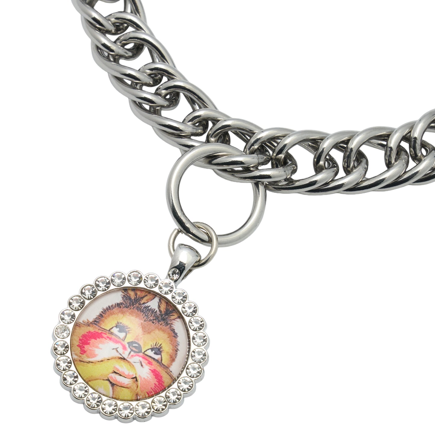 "EXCLUSIVE" CARABINER CHARM NECKLACE / MULTI