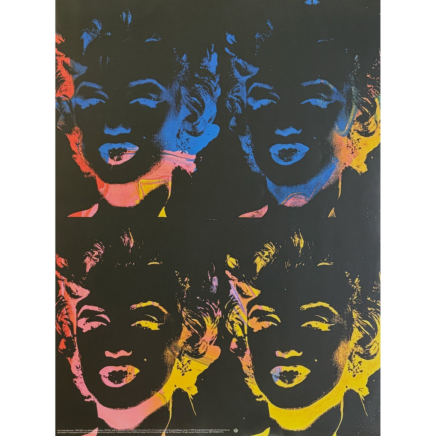 Four Marilyns (Reversal Series)