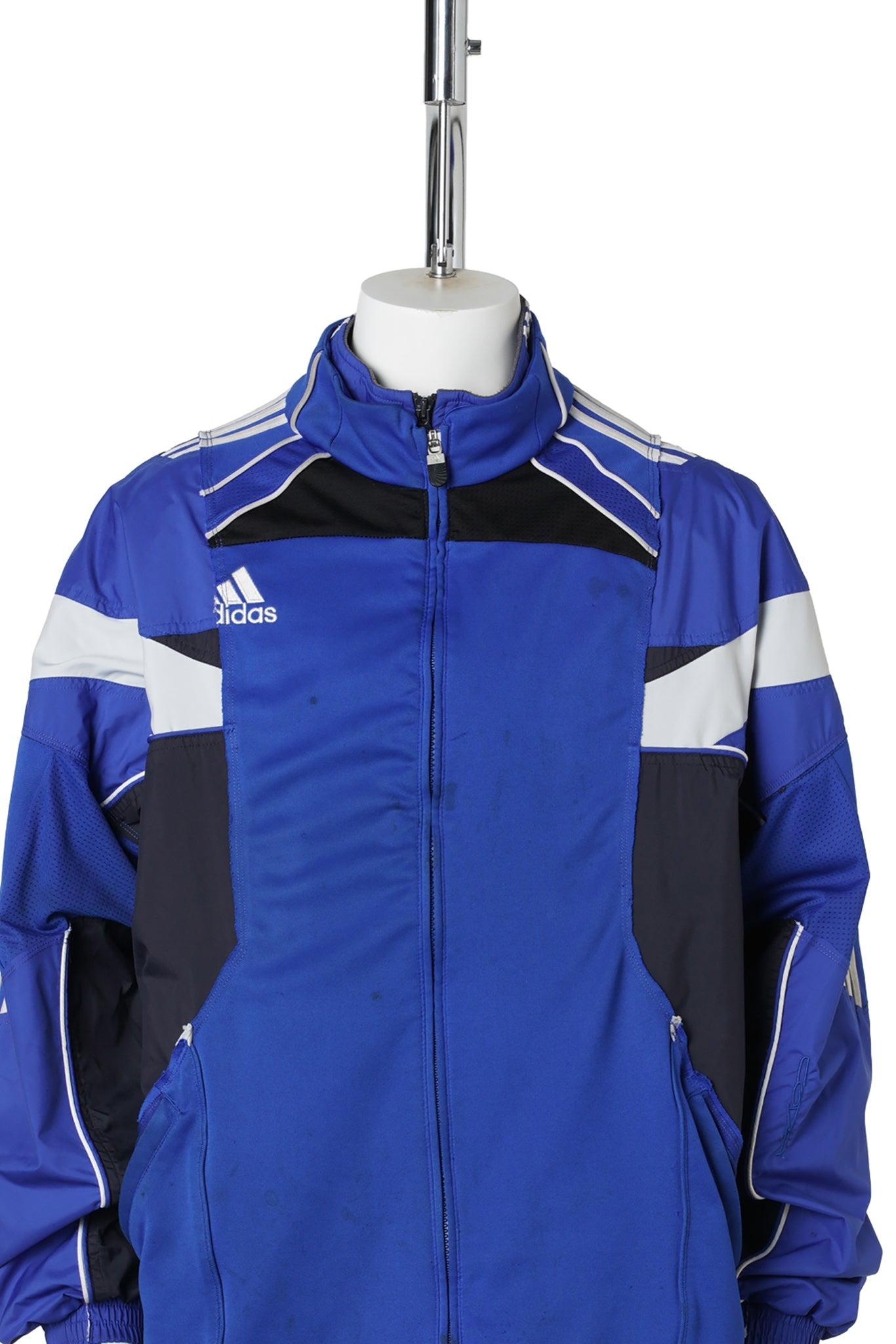 RECONSTRUCTED HYBRID VINTAGE TRACK JACKET (D) / MULTI COLOUR