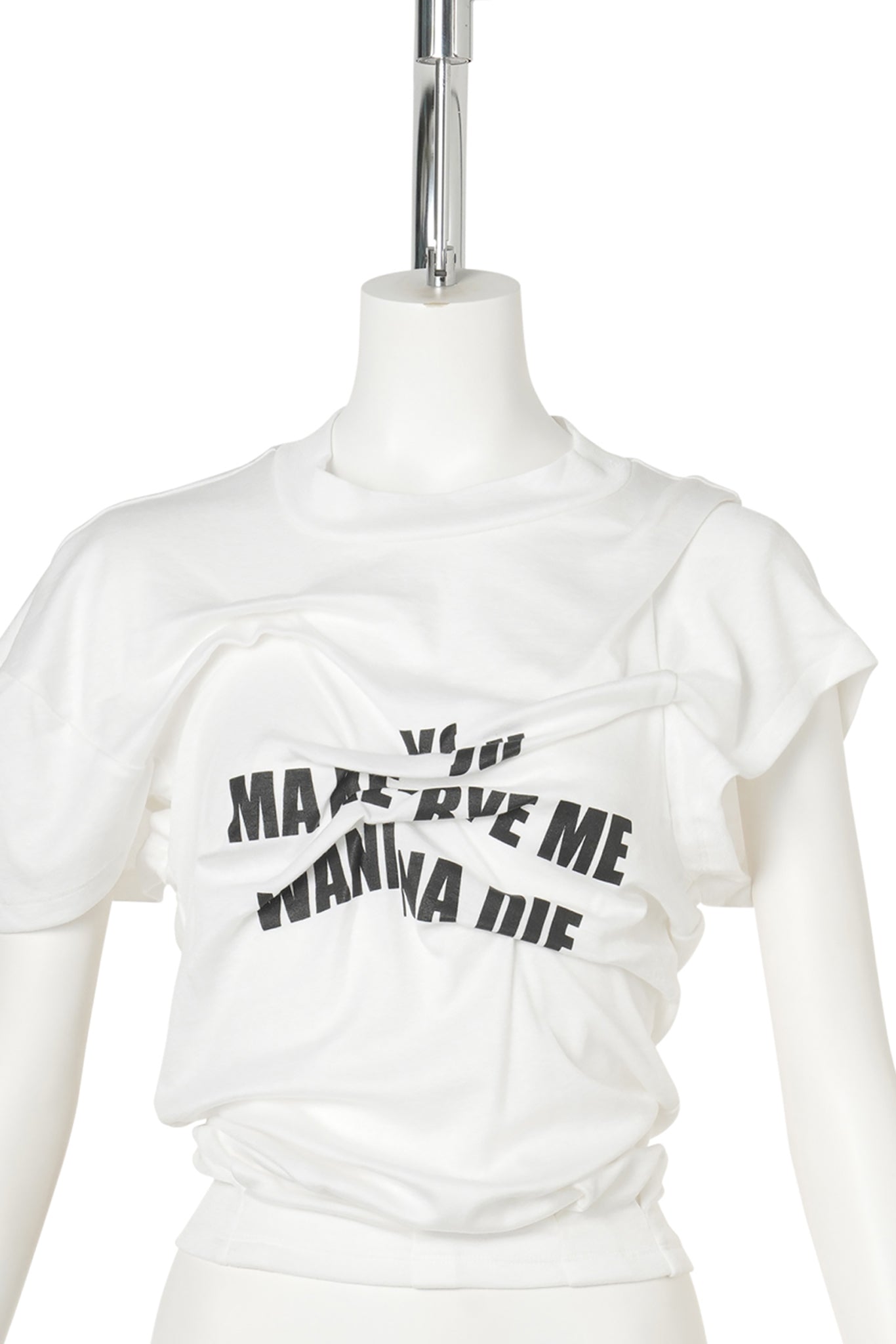 SHOUT TEE / WHITE