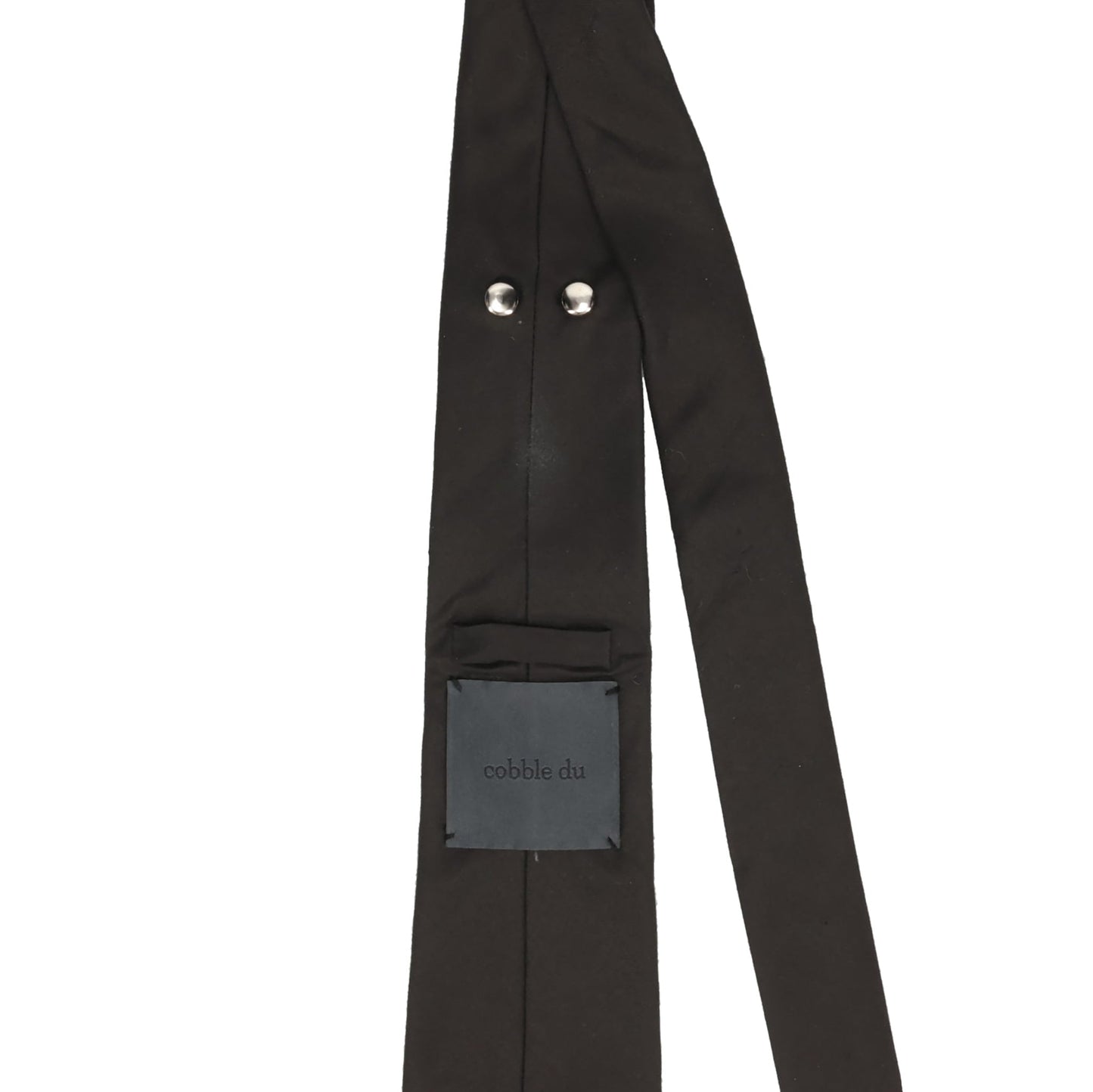 PIERCING TIE / CHARCOAL GRAY