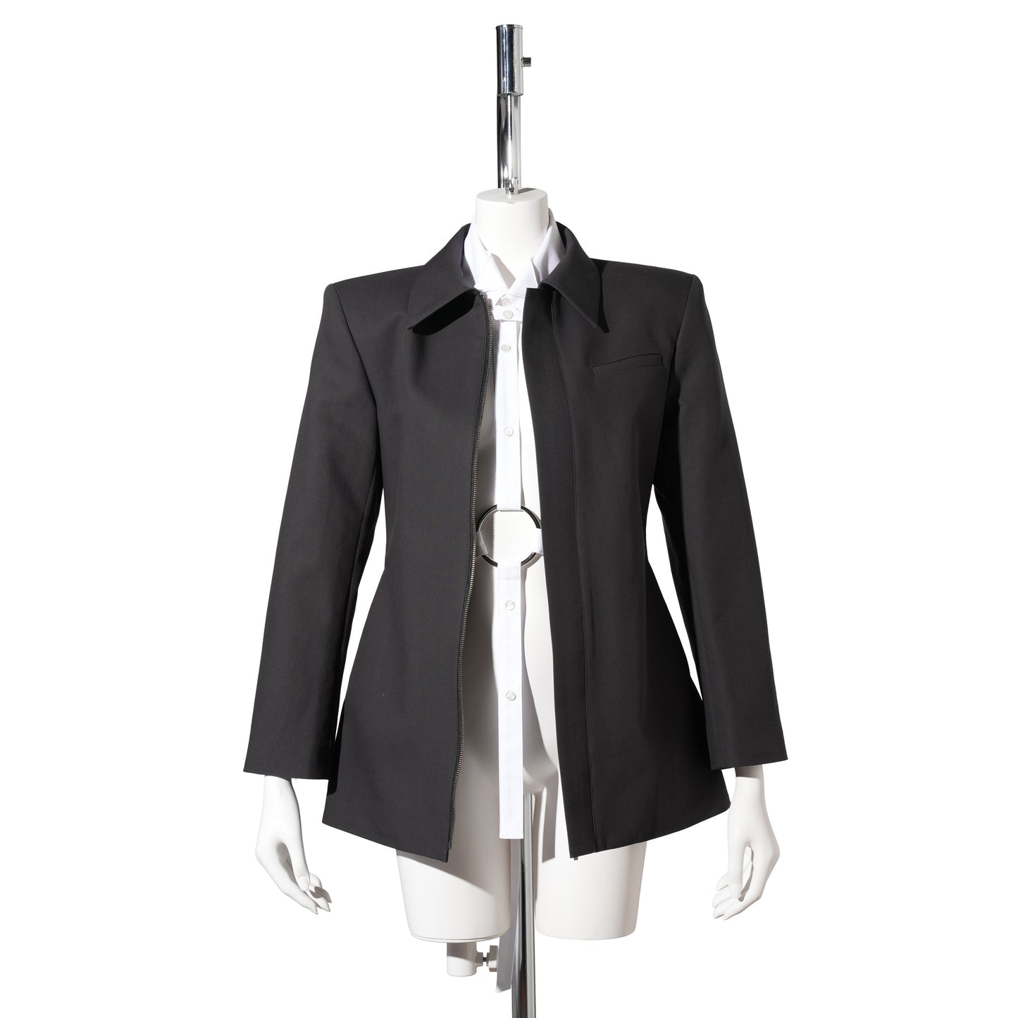 TRIPLE COLLAR HARNESS / WHITE