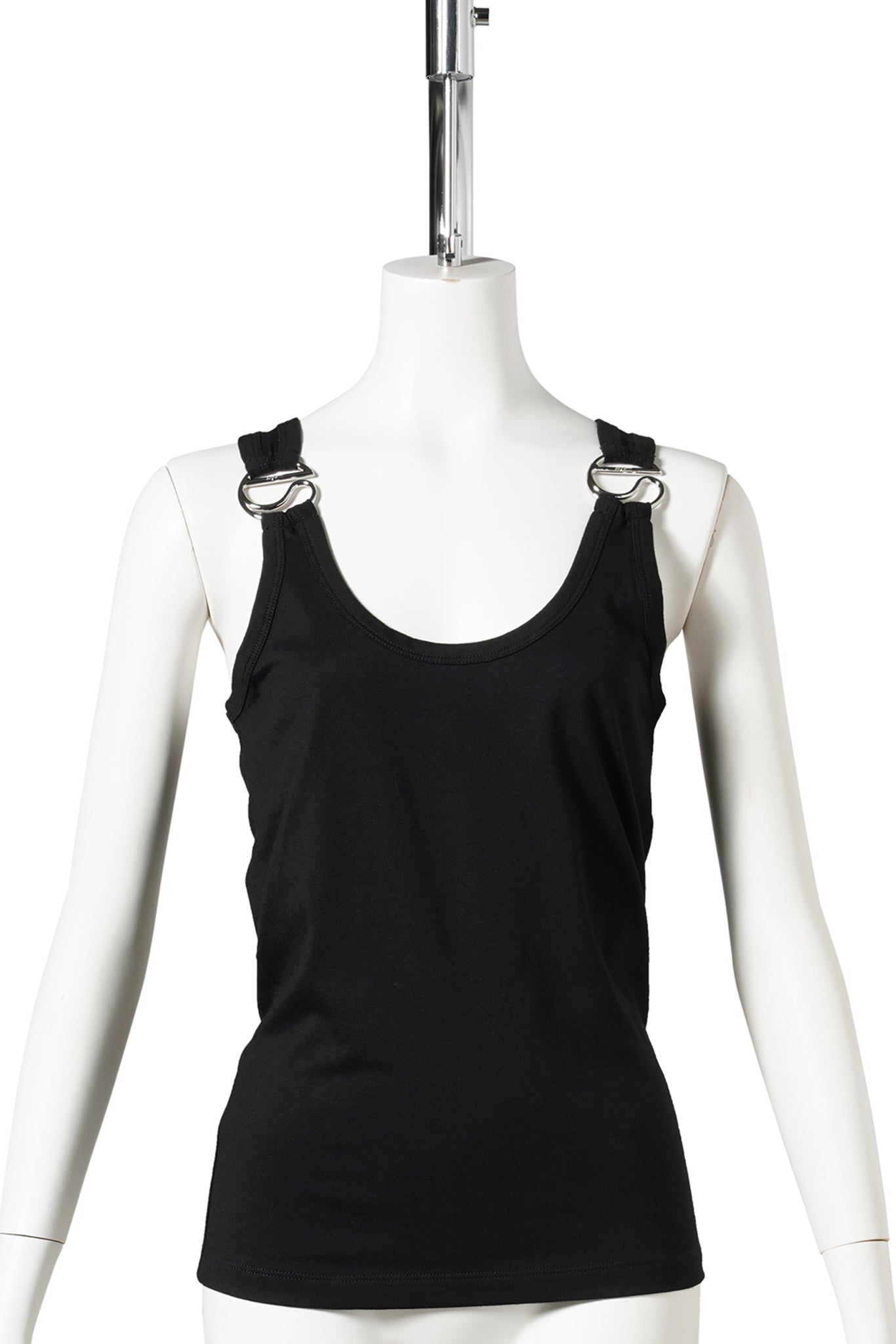 C-LOGO TANK TOP / BLACK