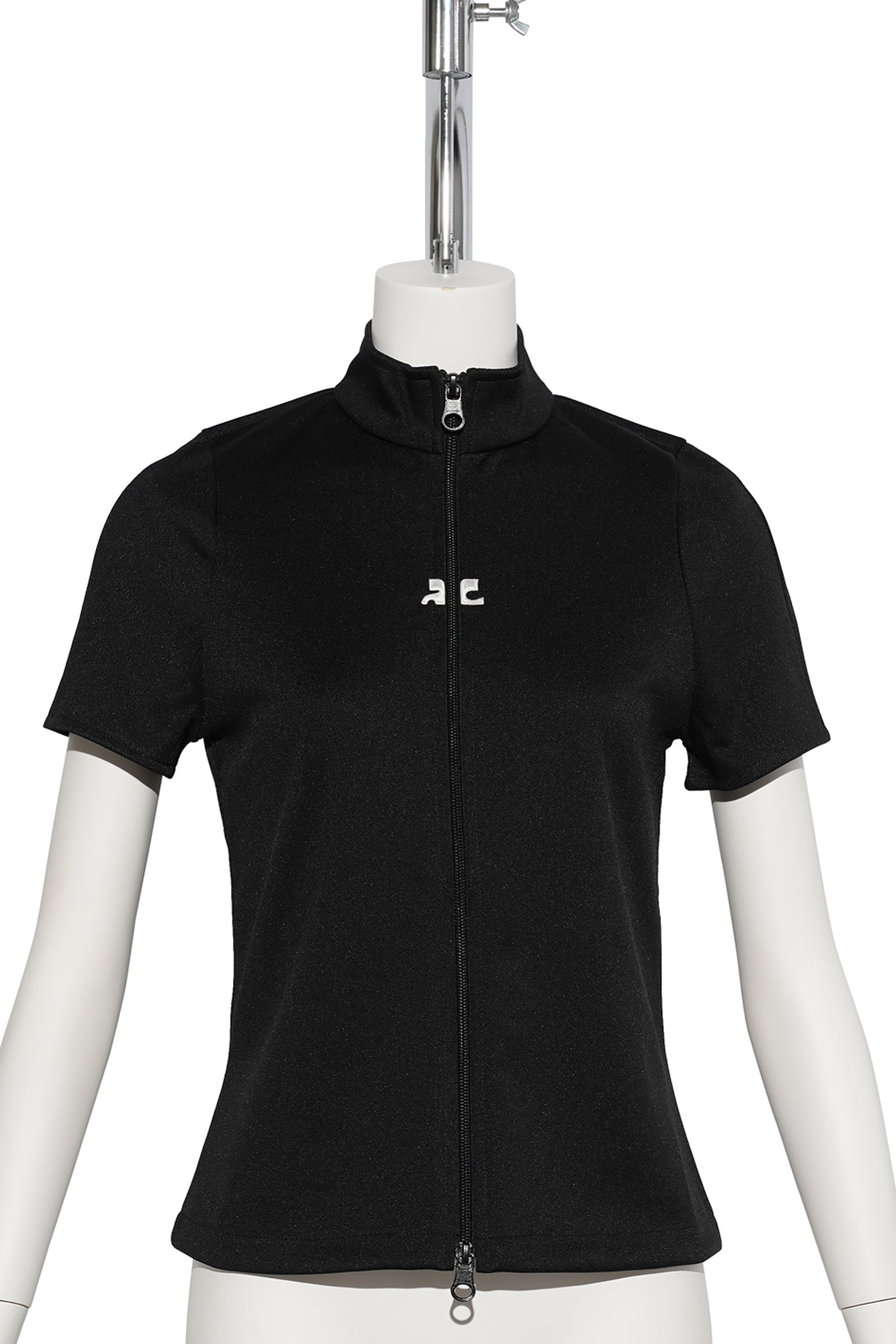 TOP INTERLOCK ZIPPED / 9999:BLACK