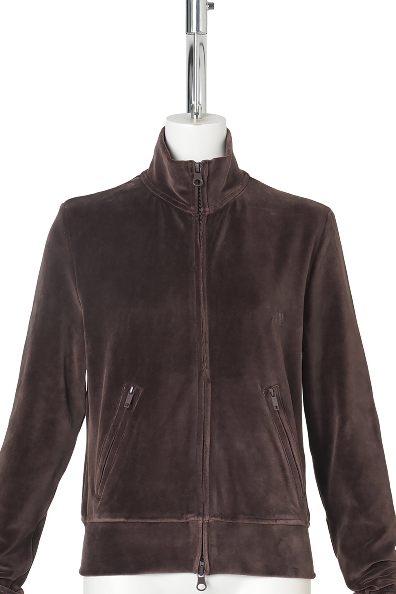 JACKET VELVET TRACKSUIT / 4090:BURNT RED