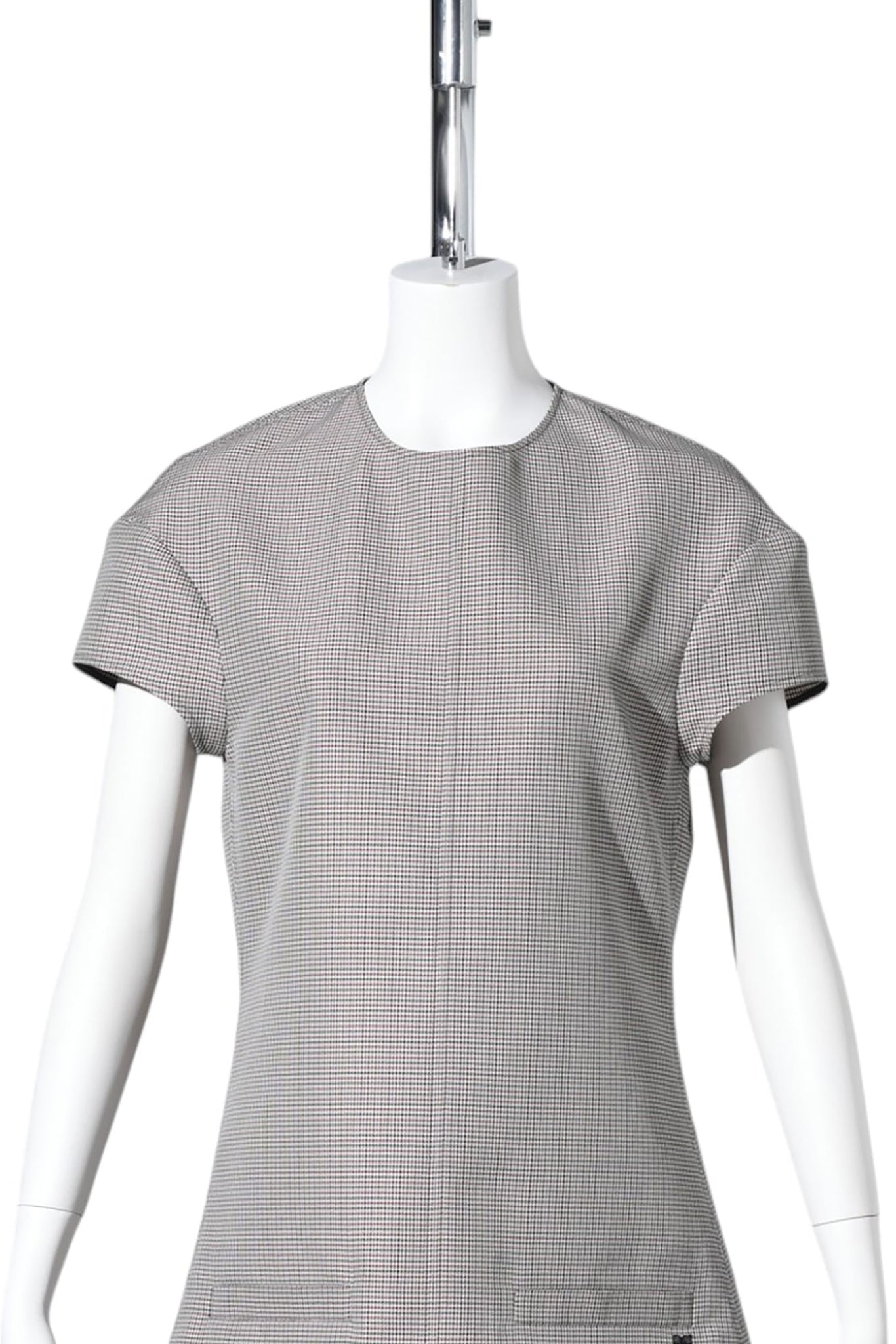 DRESS HERITAGE HOUNDSTOOTH / 9925:NATURAL/RED/BLACK