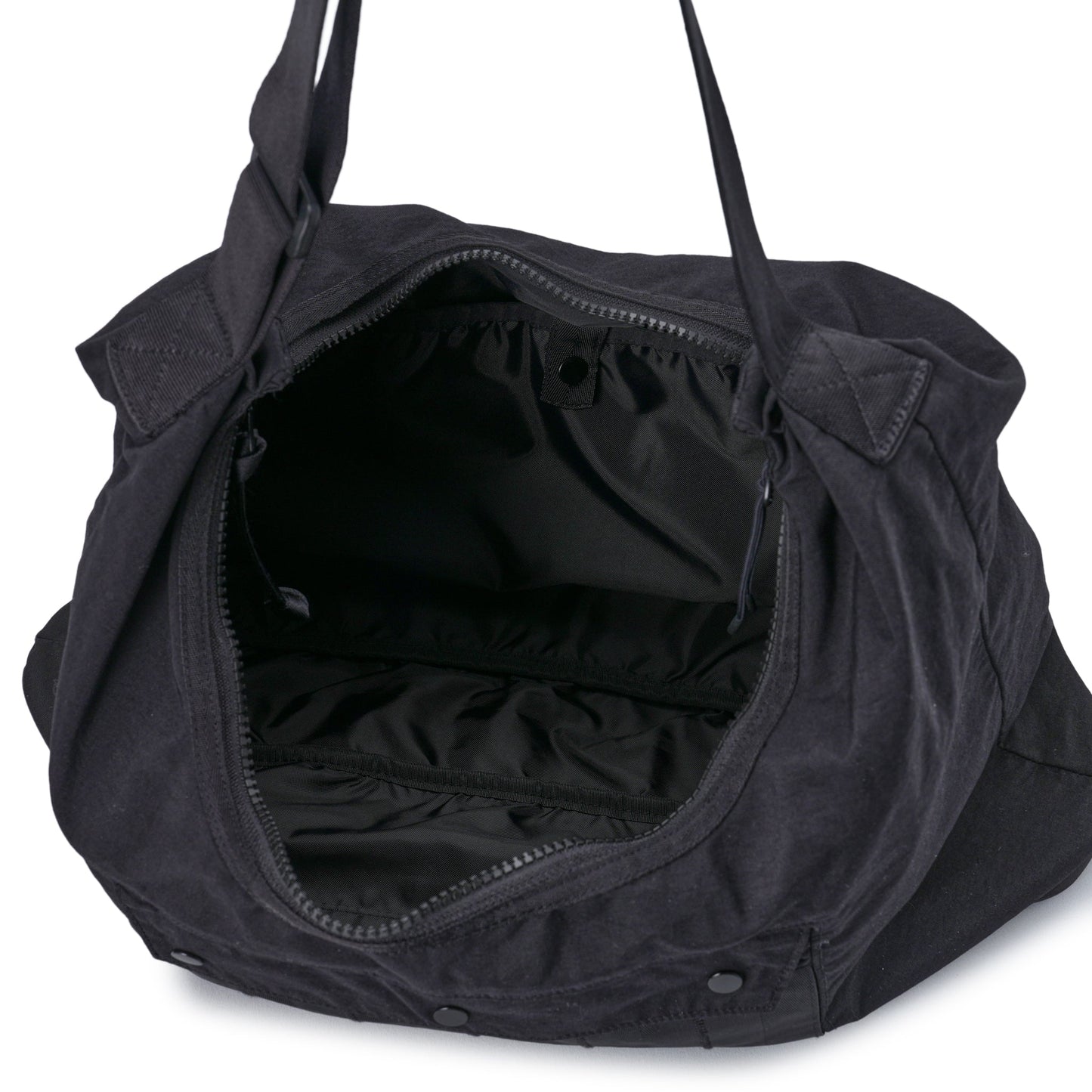 HERRINGBONE MIXED CARRY BAG / 999:BLACK